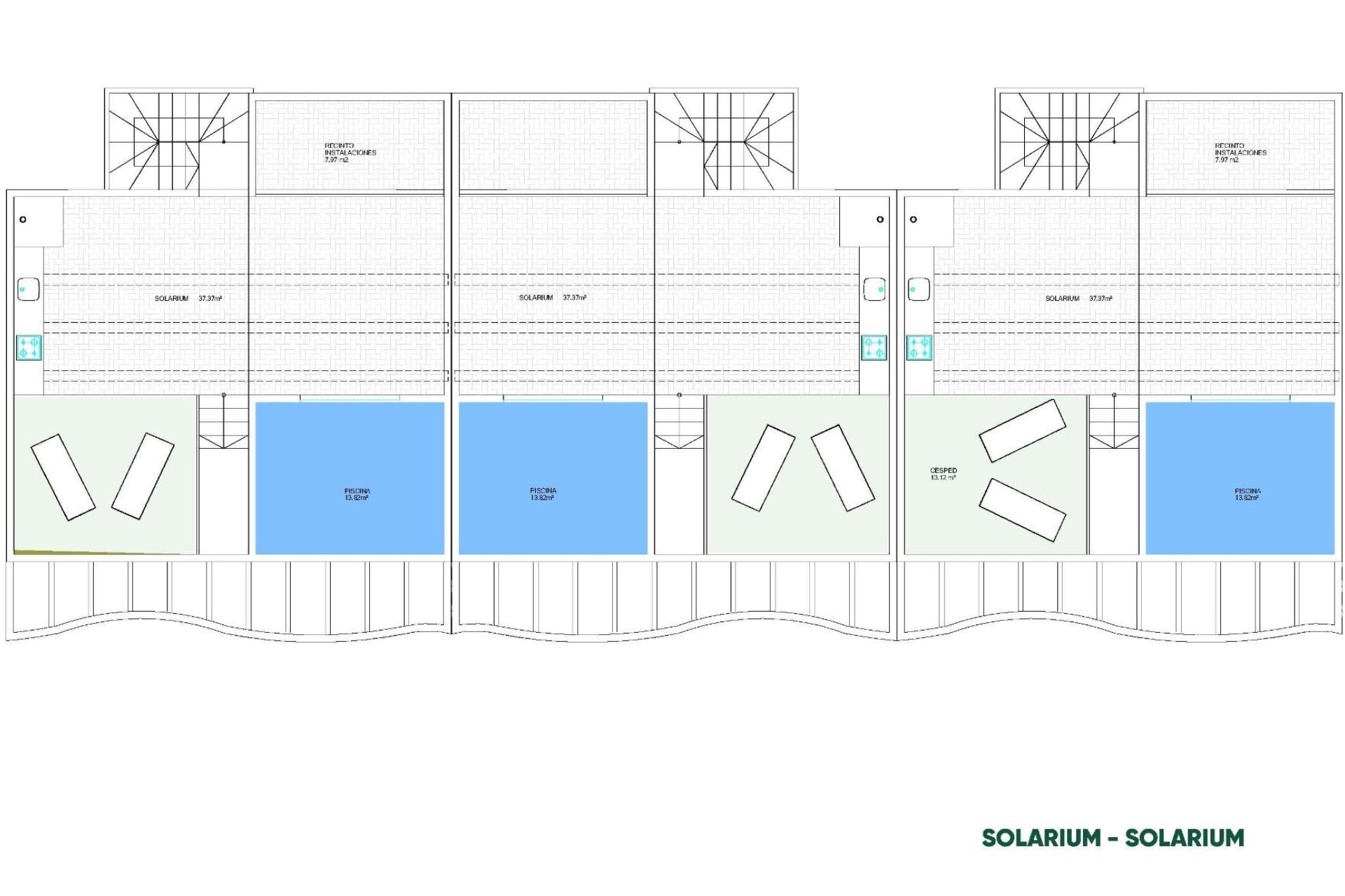 Новое здание - Бунгало -
Pilar de la Horadada - parques de Andromeda