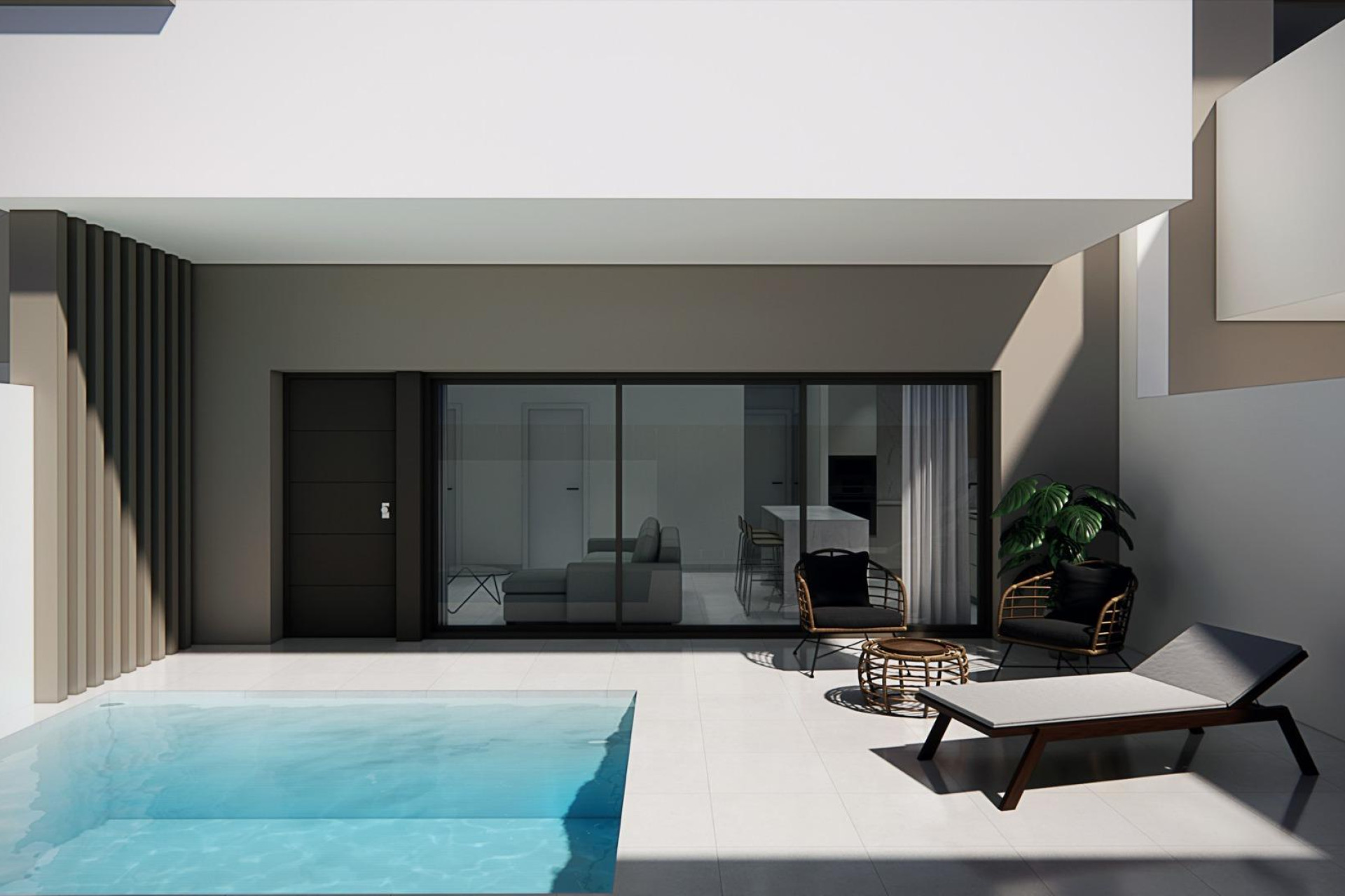 Новое здание - Бунгало -
Pilar de la Horadada - pueblo