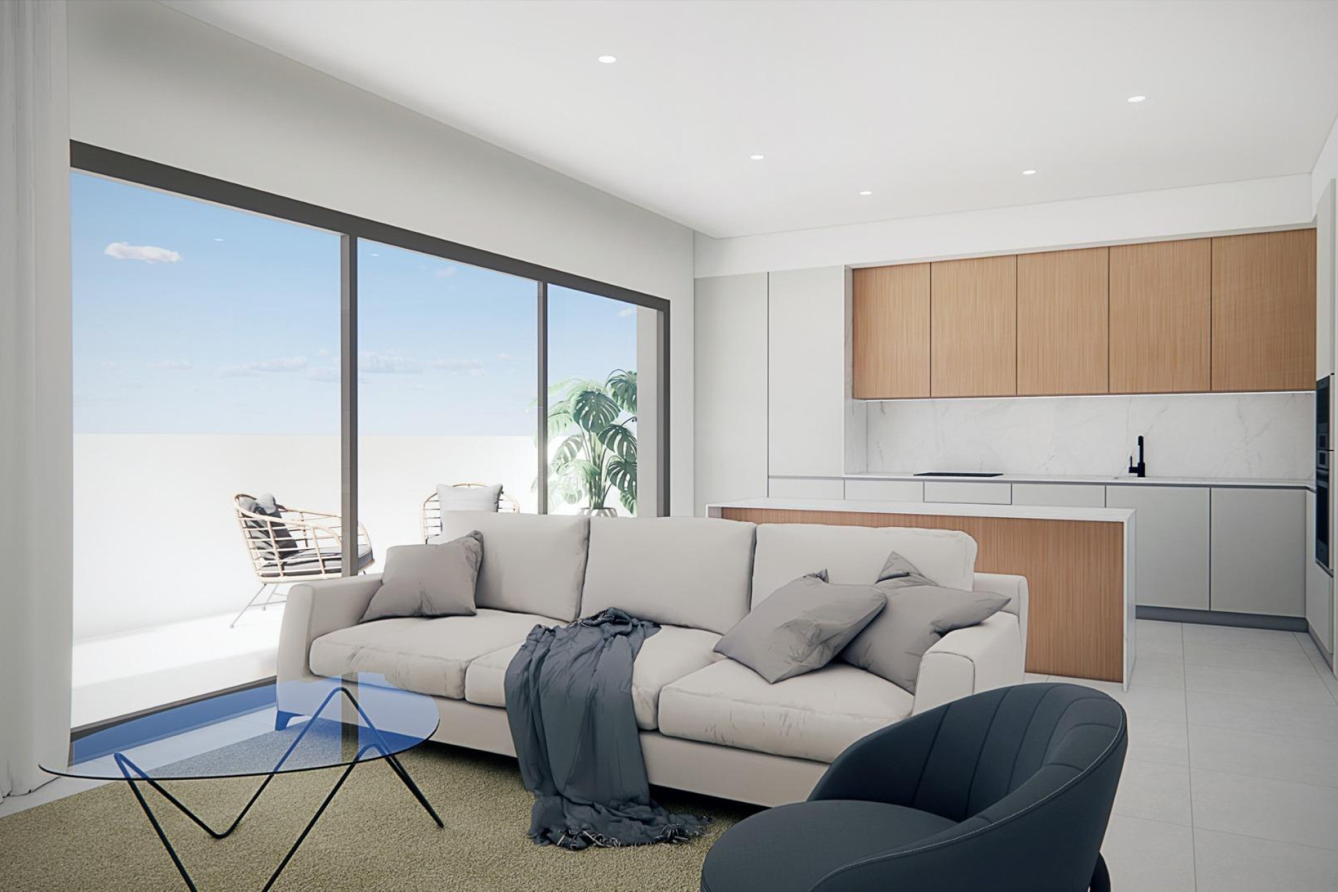 Новое здание - Бунгало -
Pilar de la Horadada - pueblo