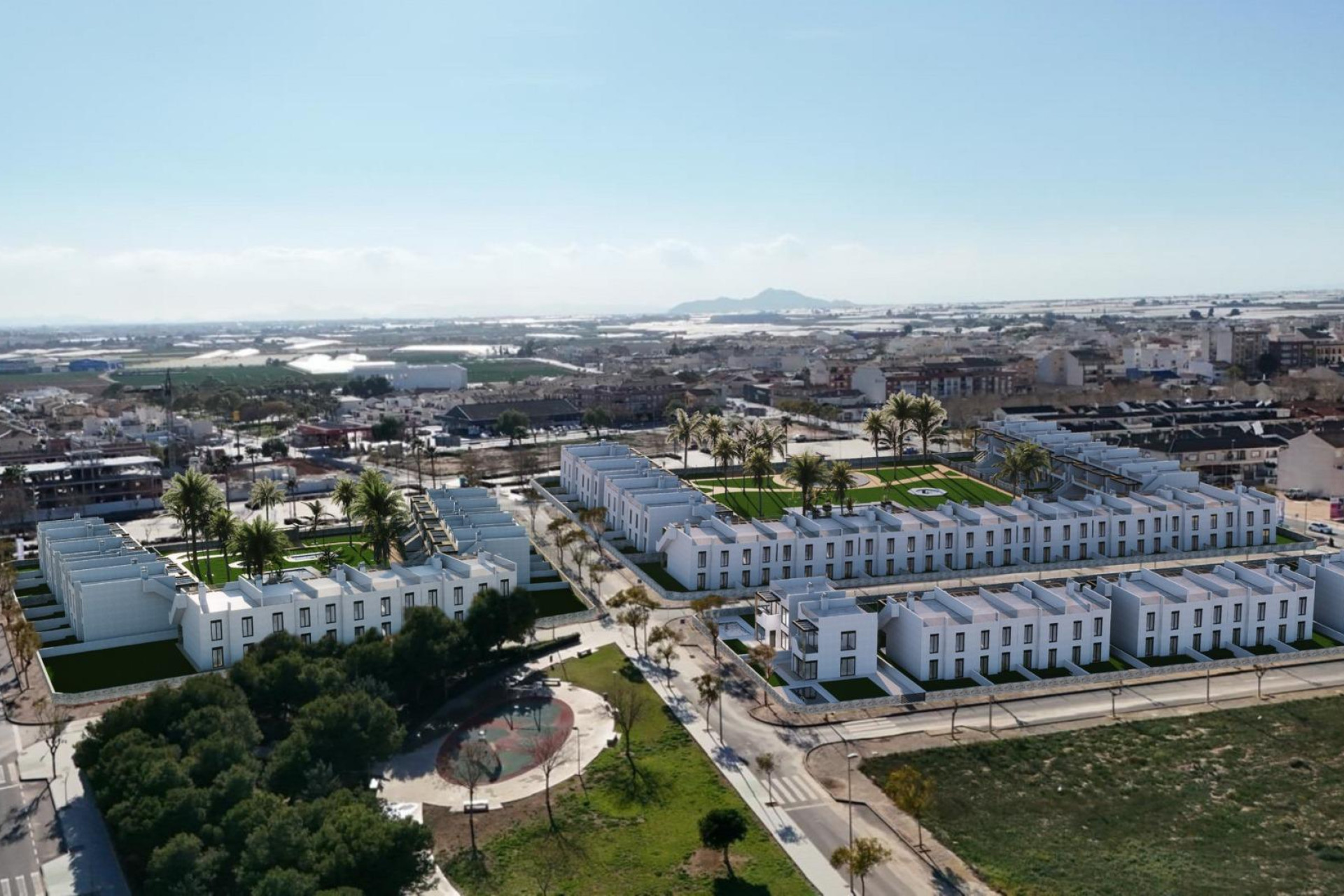 Новое здание - Бунгало -
Pilar de la Horadada - pueblo