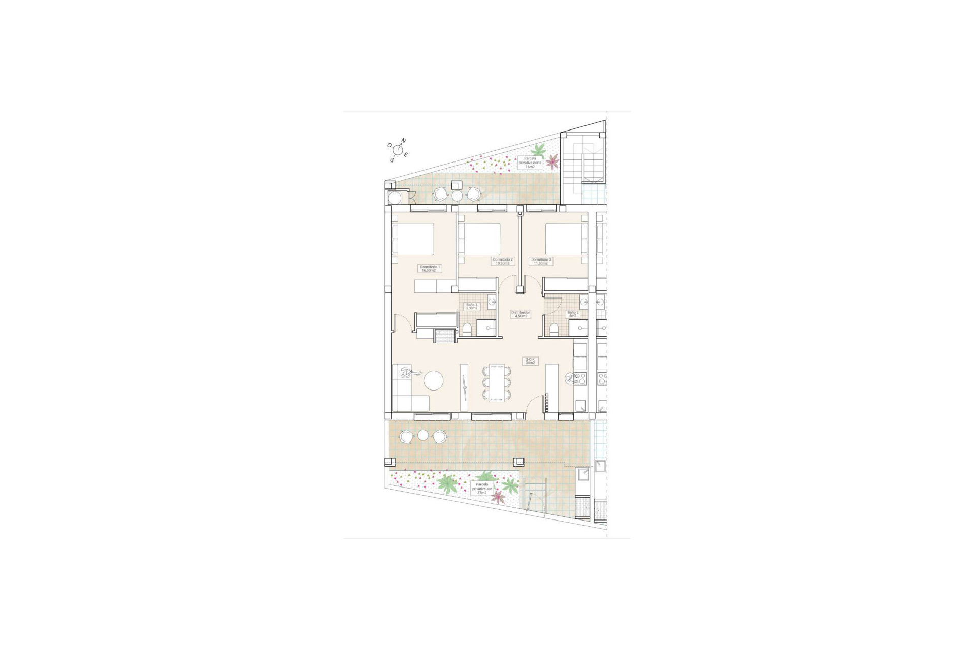 Новое здание - Bungalows -
Hondón de las Nieves - 03688