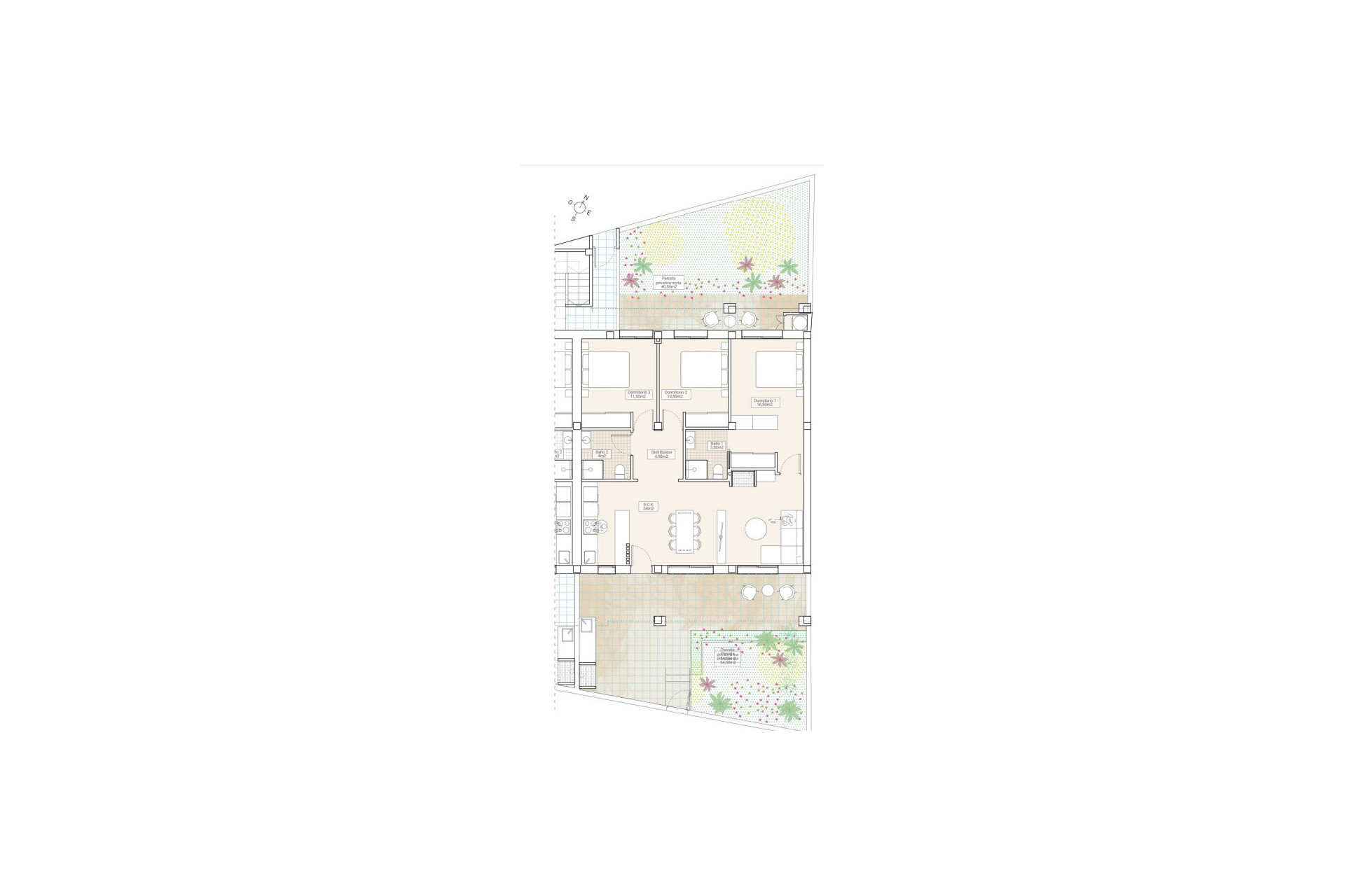 Новое здание - Bungalows -
Hondón de las Nieves - 03688