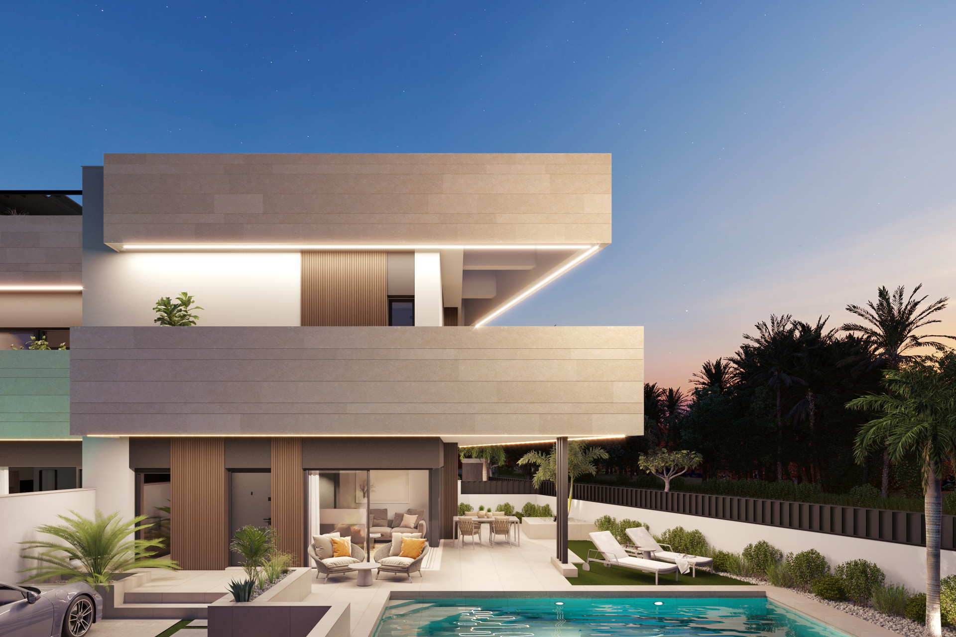 Новое здание - Bungalows -
Pilar de la Horadada