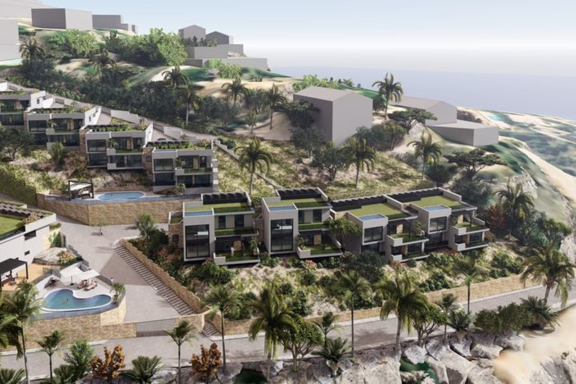 Новое здание - Chalet independiente -
Altea - Calle Costa del Azahar Altea Hills s/n