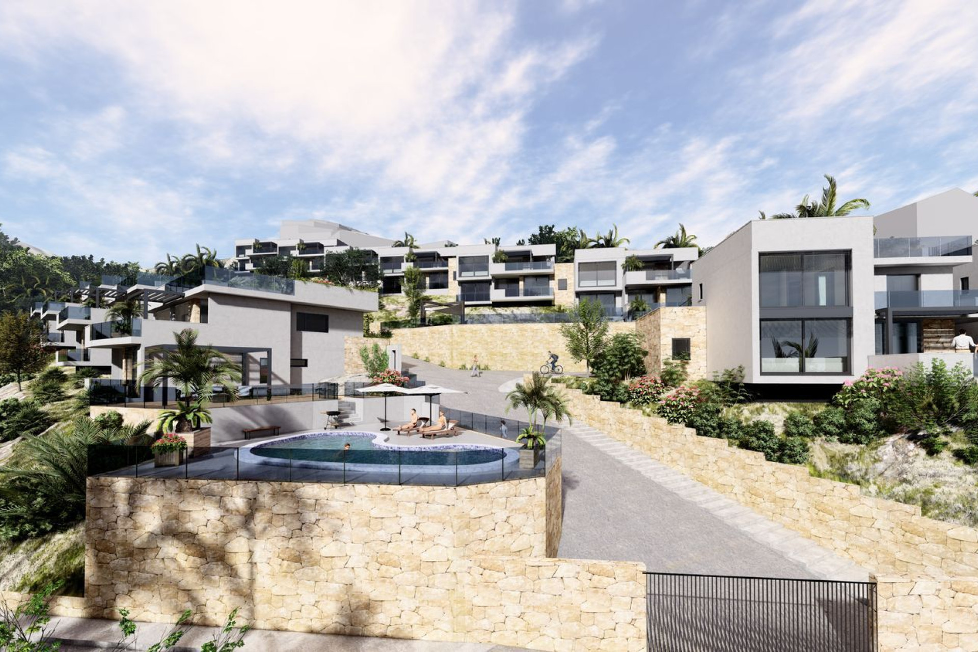 Новое здание - Chalet independiente -
Altea - Calle Costa del Azahar Altea Hills s/n