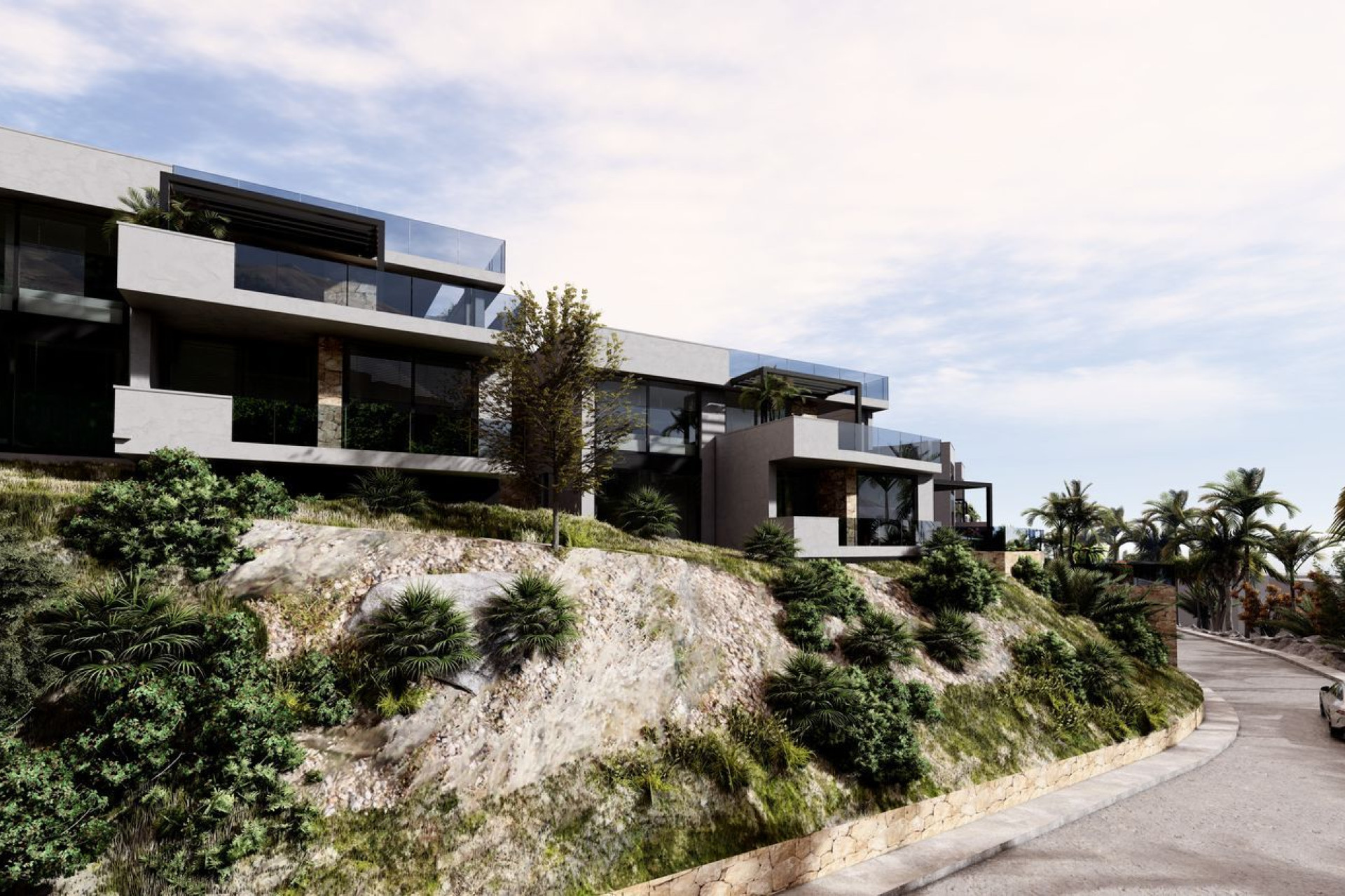 Новое здание - Chalet independiente -
Altea - Calle Costa del Azahar Altea Hills s/n