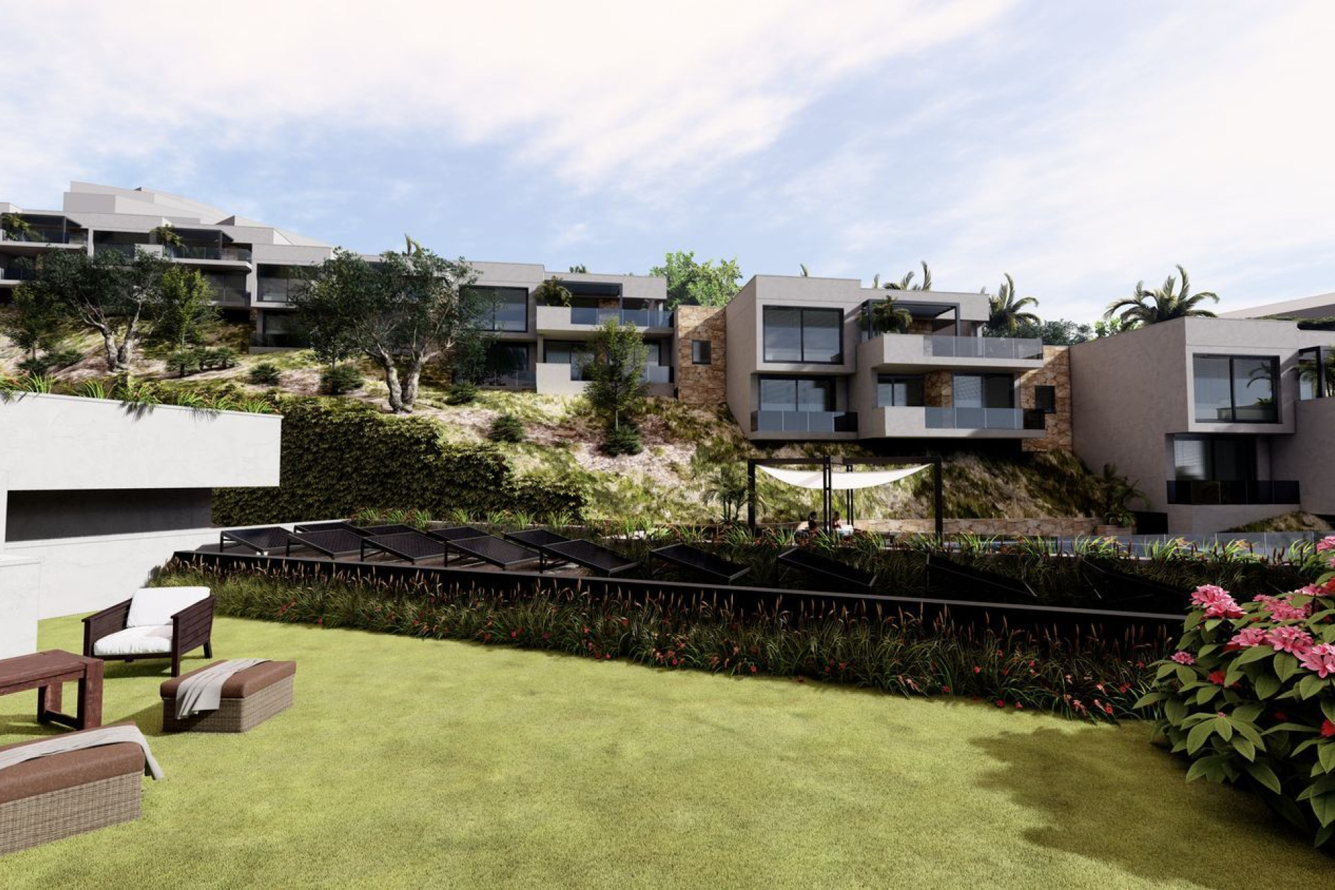Новое здание - Chalet independiente -
Altea - Calle Costa del Azahar Altea Hills s/n