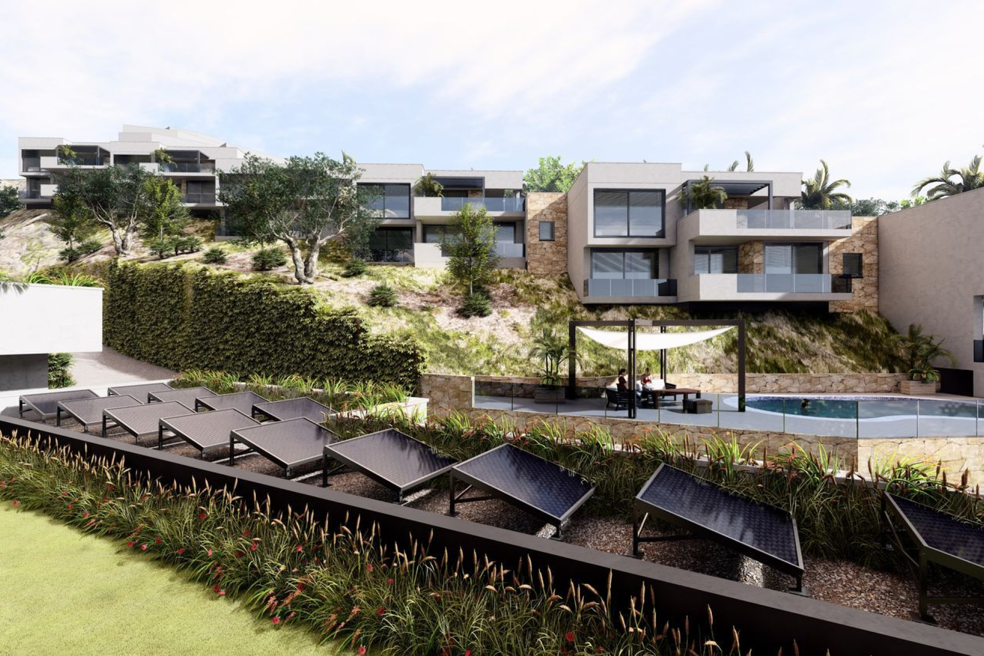 Новое здание - Chalet independiente -
Altea - Calle Costa del Azahar Altea Hills s/n