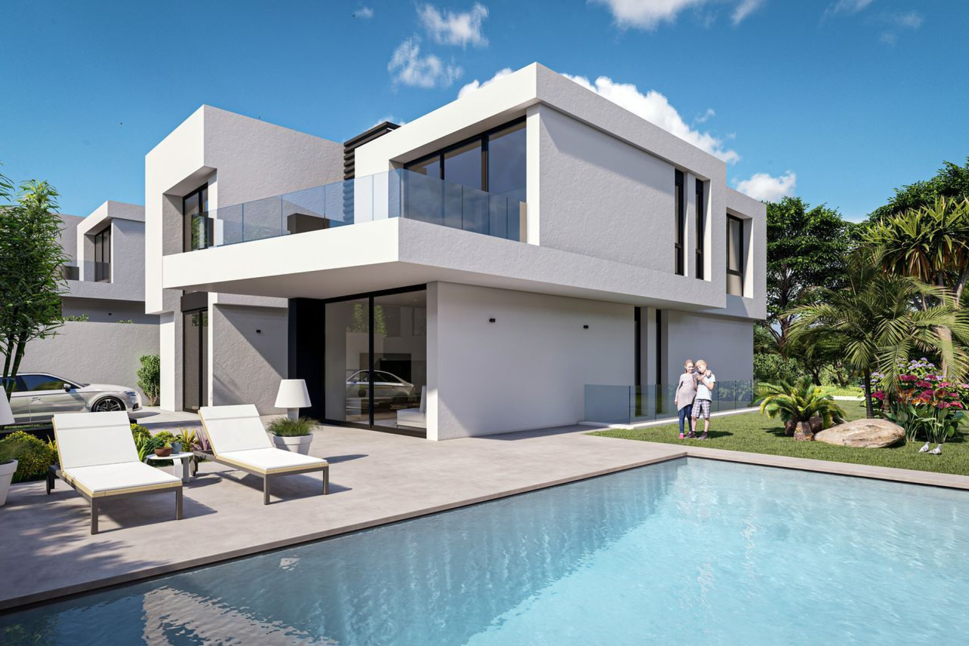 Новое здание - Chalet independiente -
Benidorm - Calle Sorolla, 19