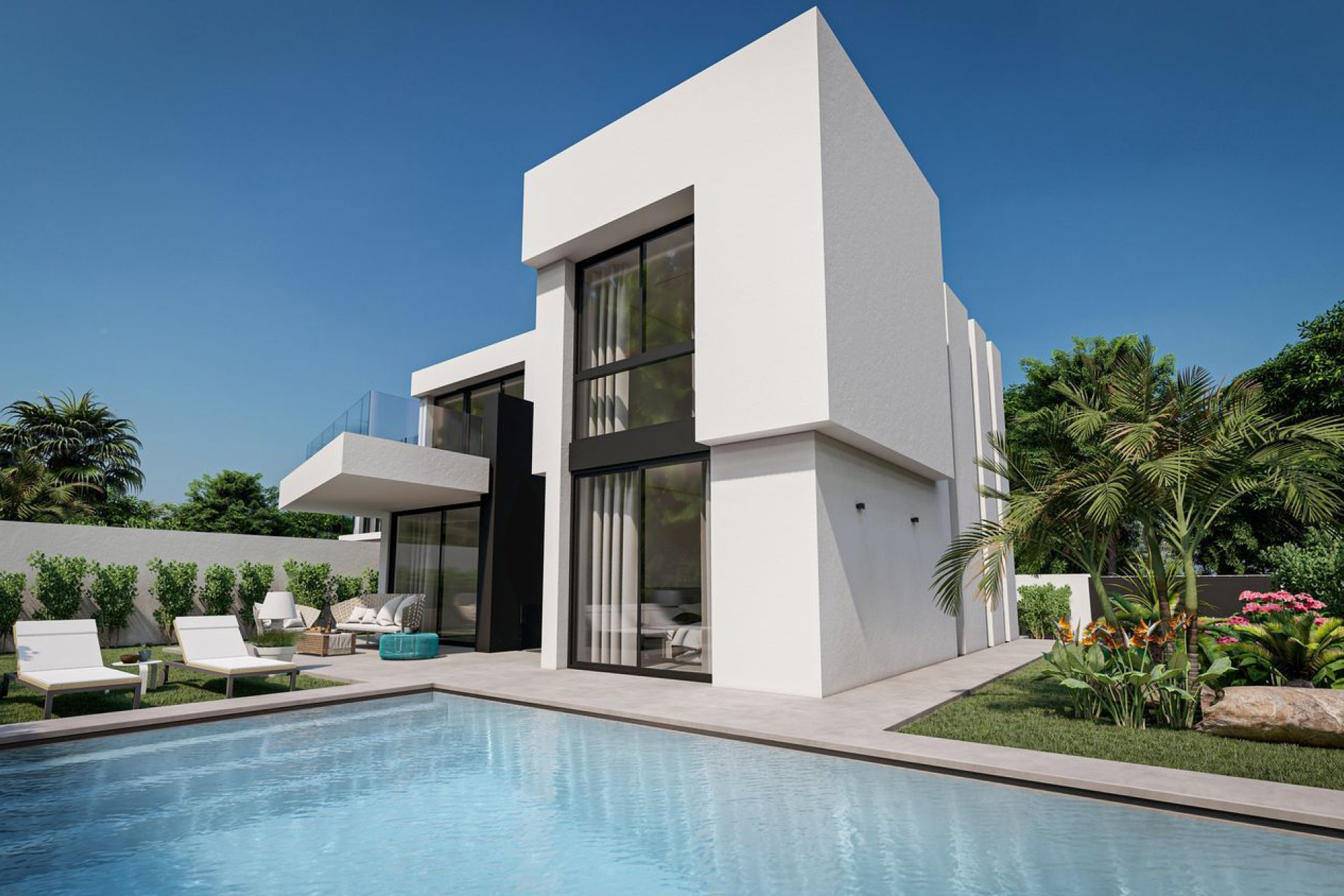 Новое здание - Chalet independiente -
Benidorm - Calle Sorolla, 19