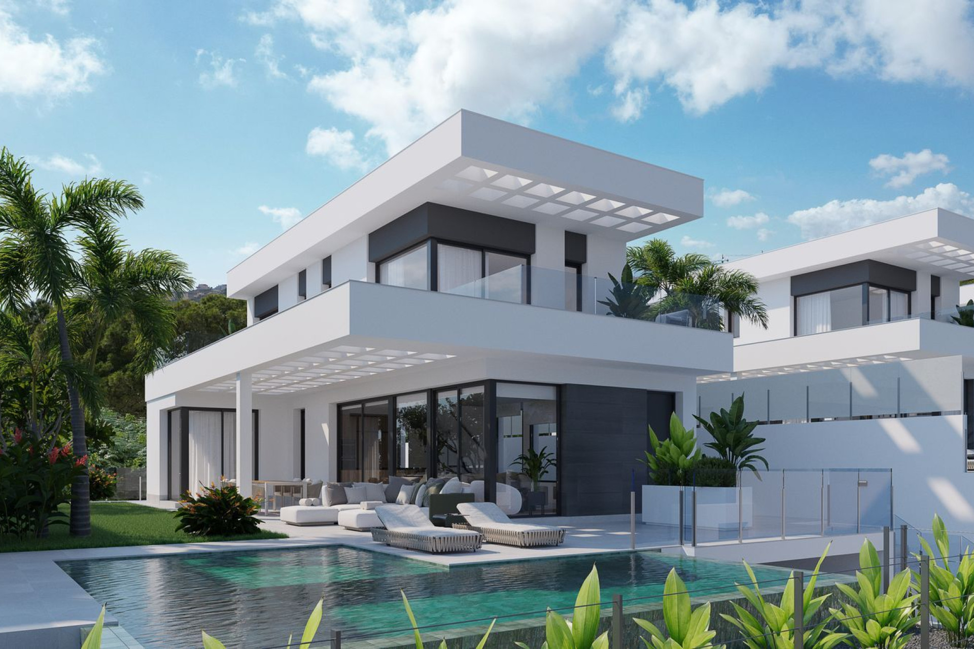 Новое здание - Chalet independiente -
Finestrat