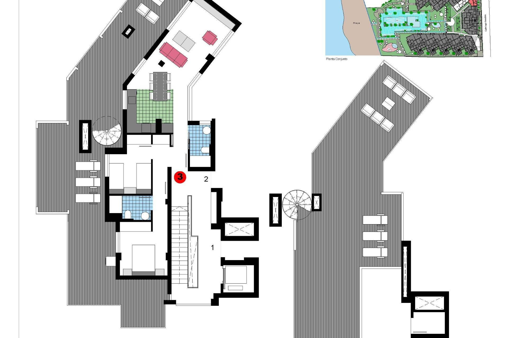 Новое здание - Пентхаус -
Denia - L´Estanyó (Marinas)