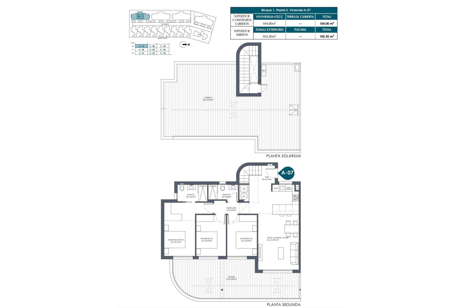 Новое здание - Пентхаус -
Los Alcazares - Serena Golf