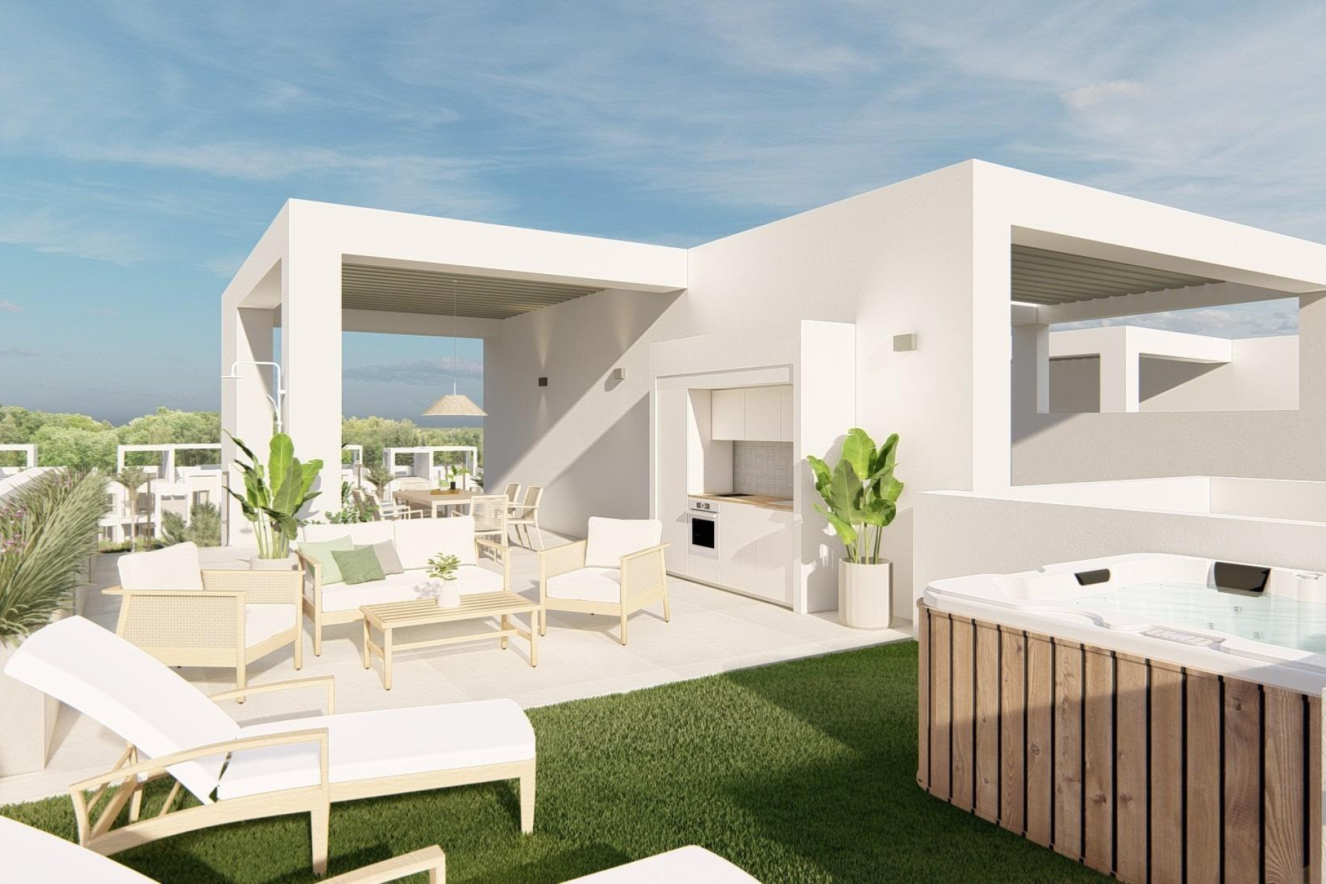 Новое здание - Пентхаус -
Los Alcazares - Serena Golf
