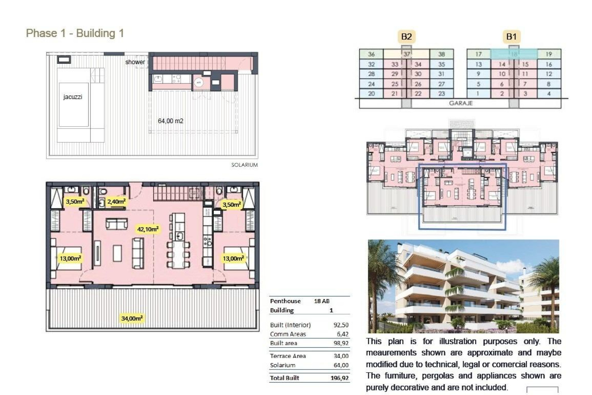 Новое здание - Пентхаус -
Torre Pacheco - Santa Rosalia Lake and Life Resort