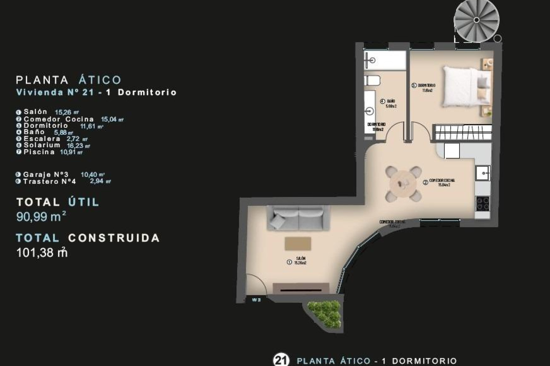 Новое здание - Пентхаус -
Torrevieja - Centro