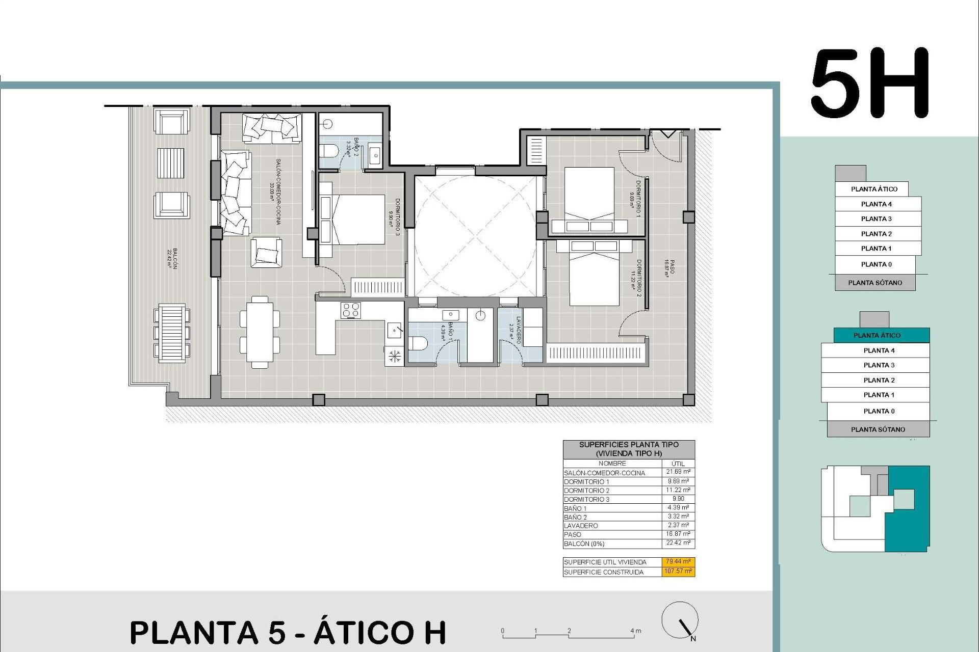 Новое здание - Пентхаус -
Torrevieja - El acequión