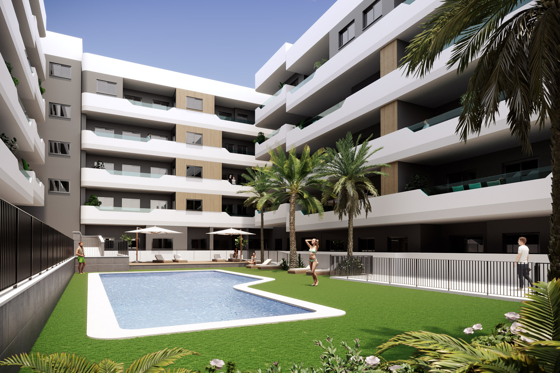 Новое здание - Penthouses -
Santa Pola