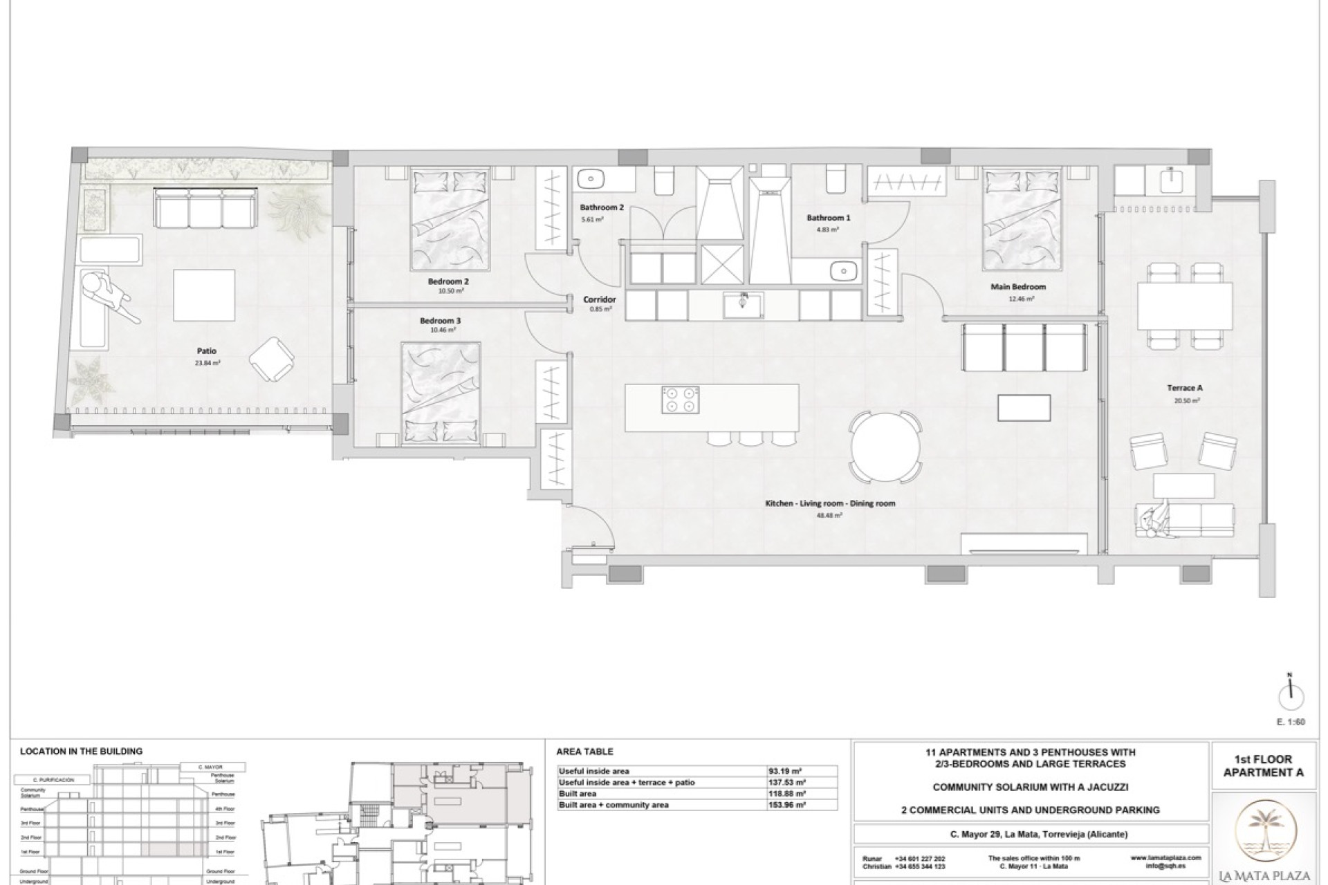 Новое здание - Pisos -
Torrevieja - 03188, Mayor 29
