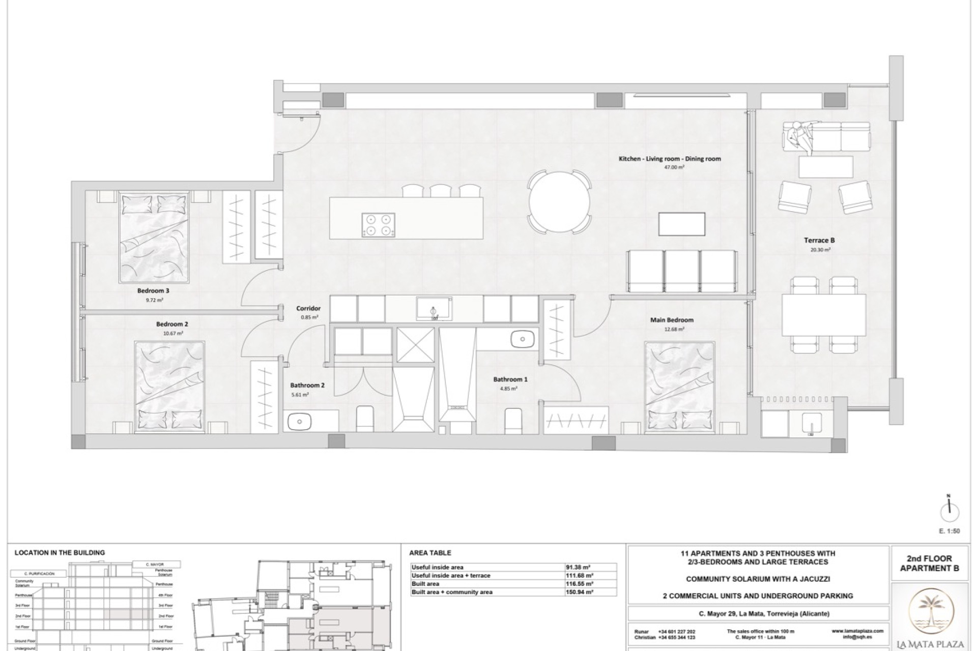 Новое здание - Pisos -
Torrevieja - 03188, Mayor 29