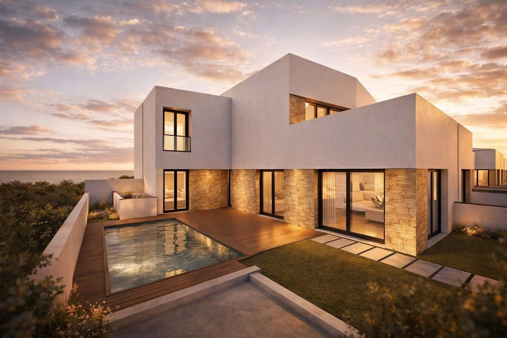 Новое здание - Quad House -
Bigastro - Loma Alta