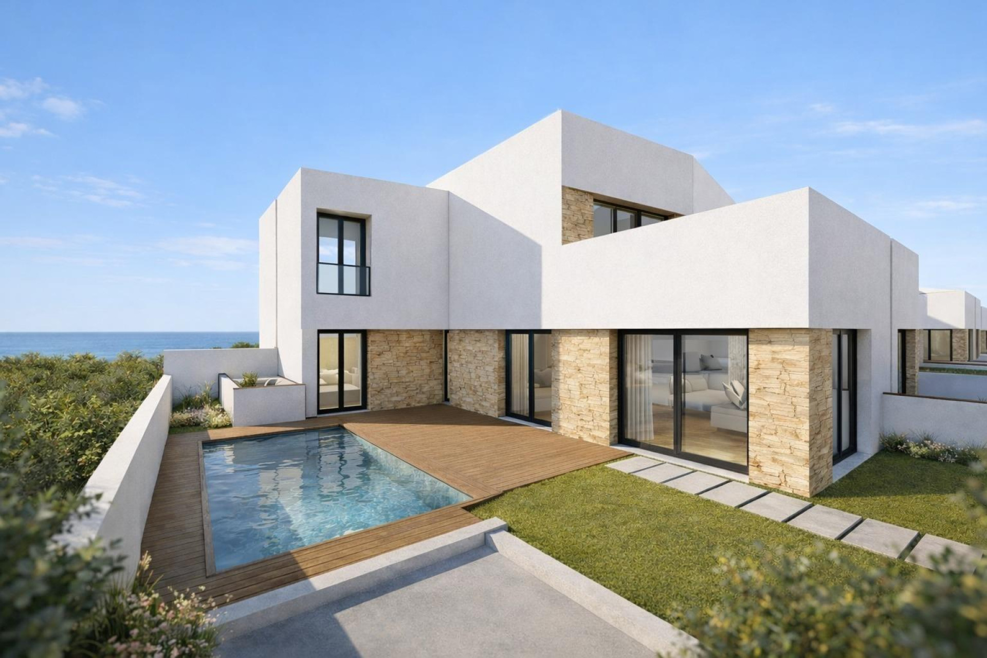 Новое здание - Quad House -
Bigastro - Loma Alta