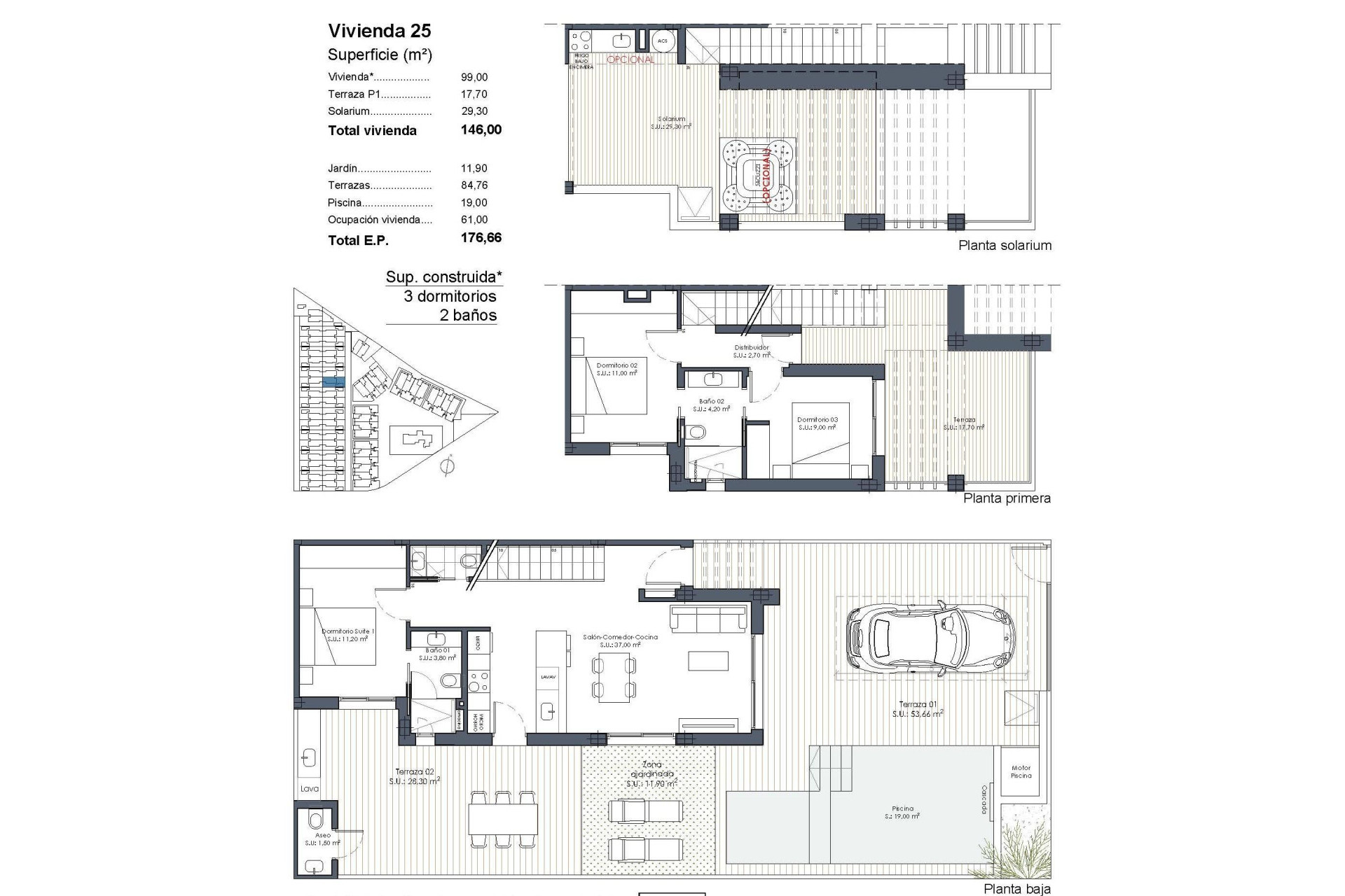 Новое здание - Quad House -
Los Alcazares - Serena Golf