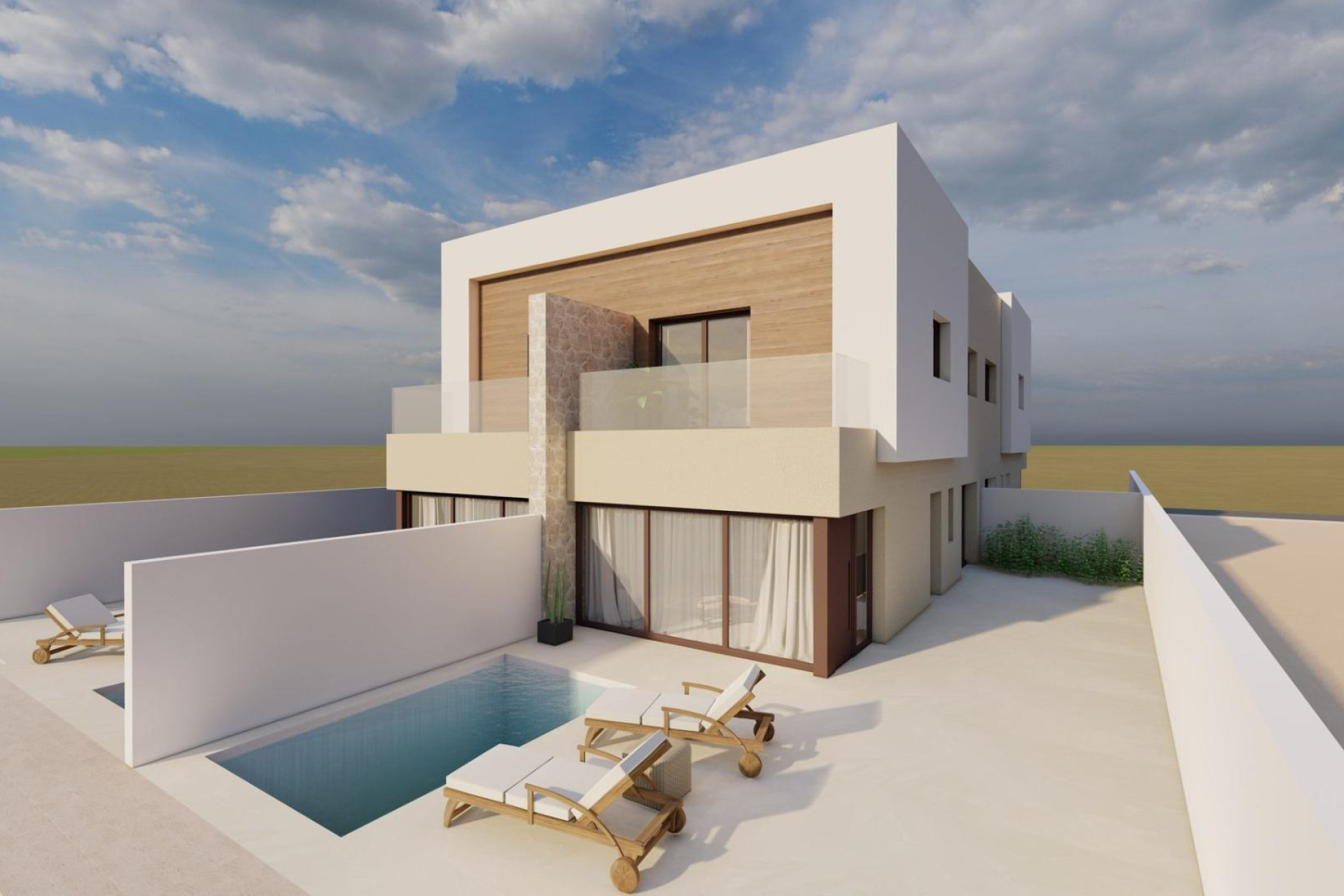 Новое здание - Quad House -
San Javier - pueblo