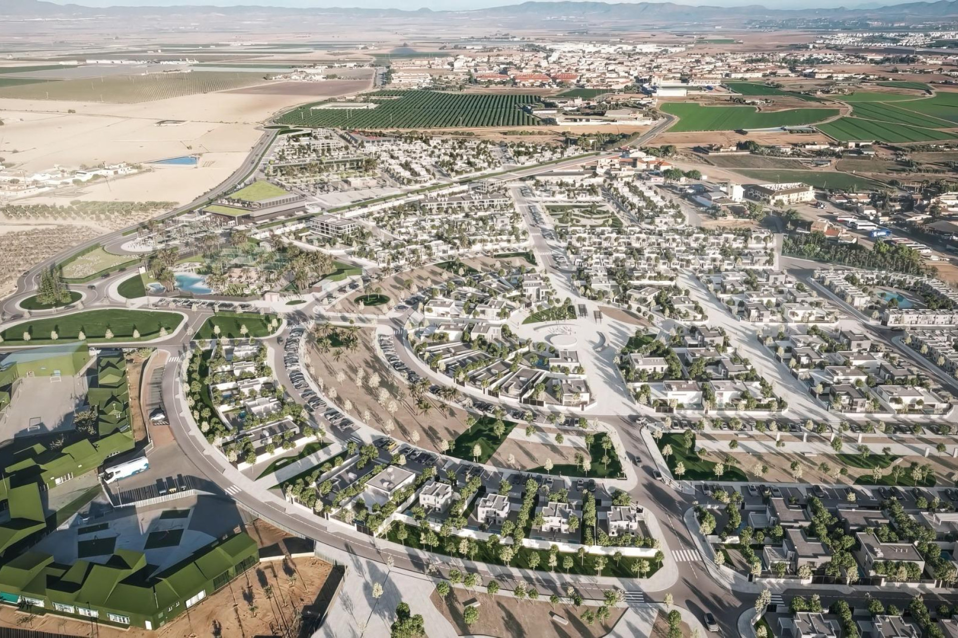 Новое здание - Quad House -
Torre Pacheco - El Alba