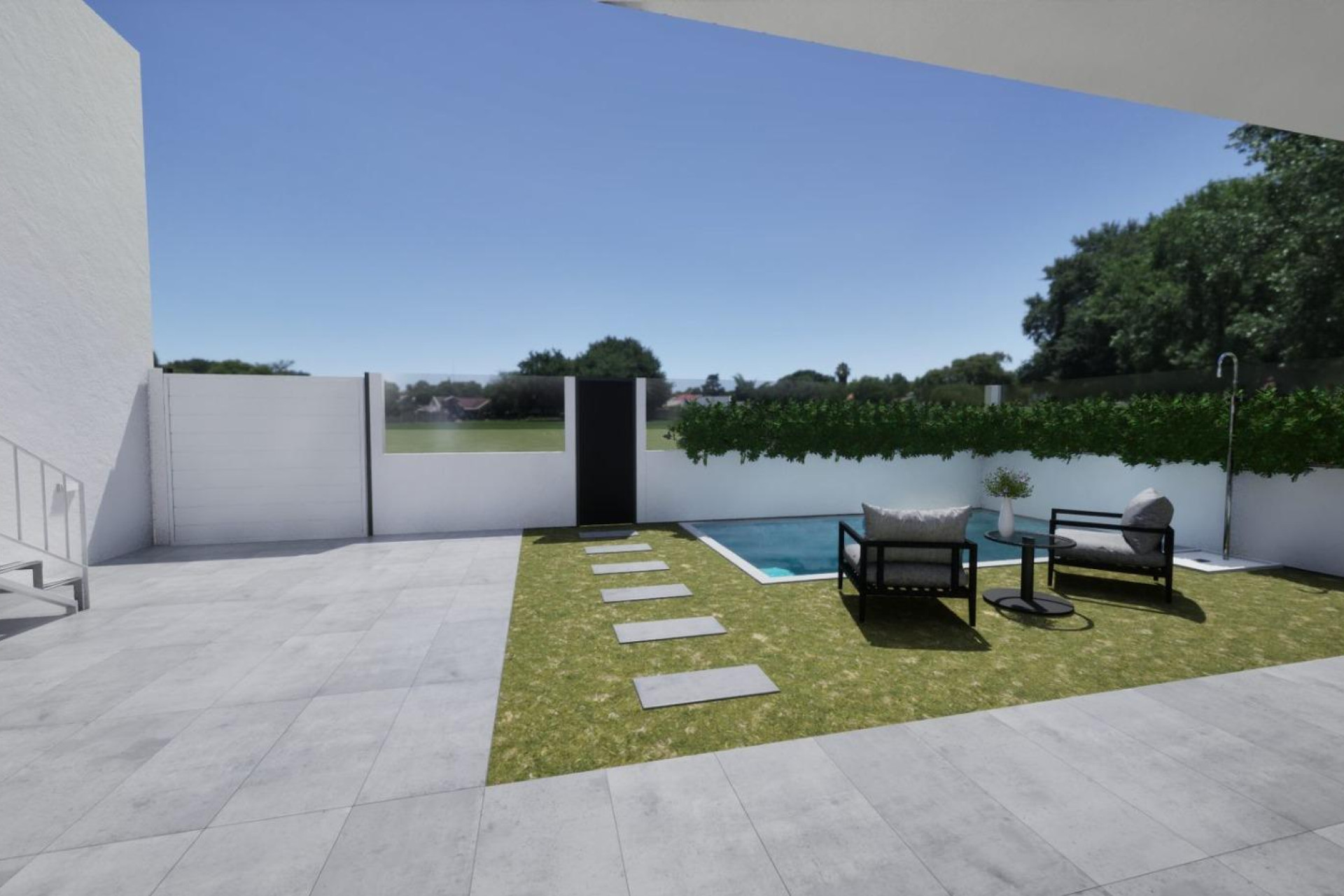 Новое здание - Quad House -
Torre Pacheco - pueblo