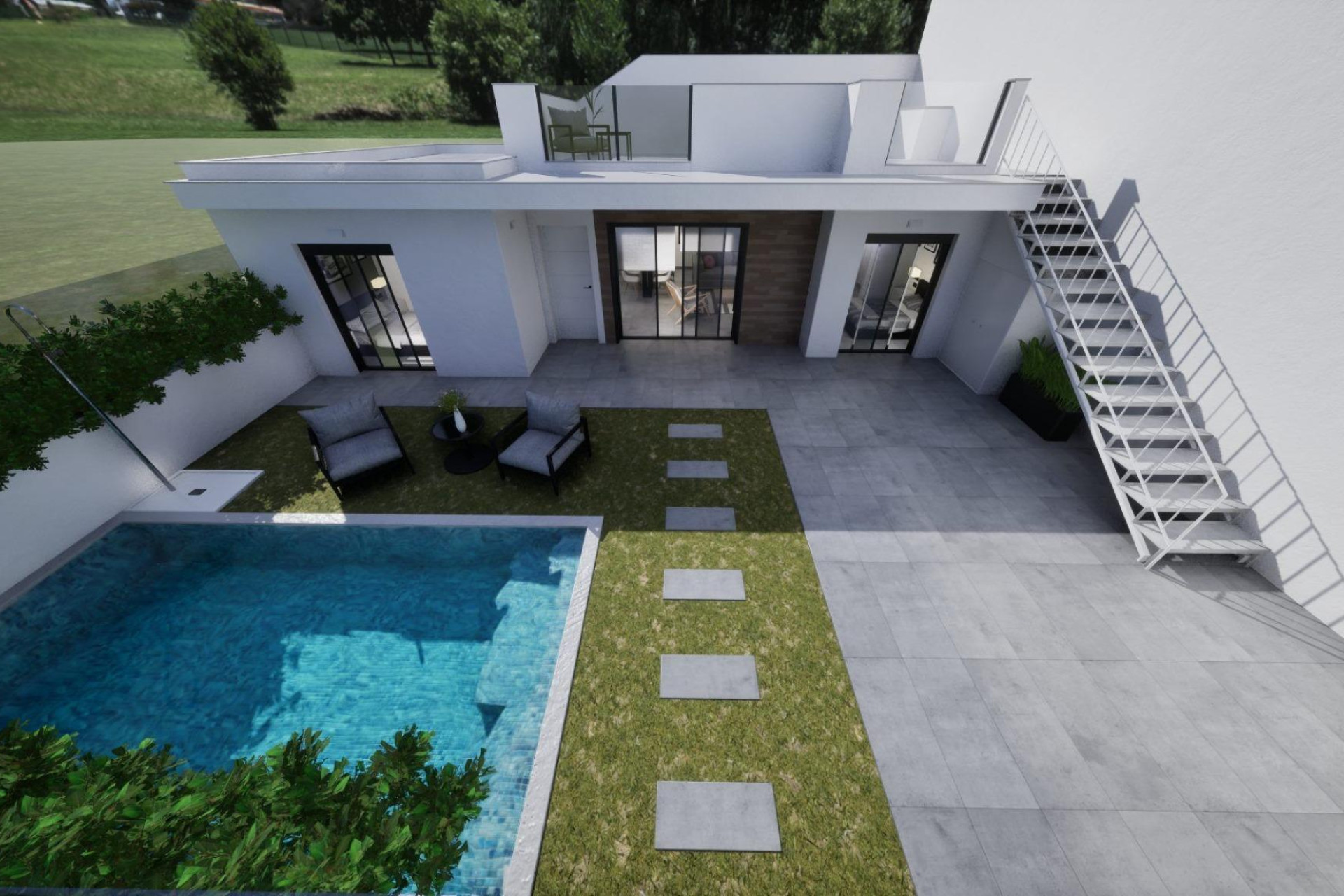 Новое здание - Quad House -
Torre Pacheco - pueblo