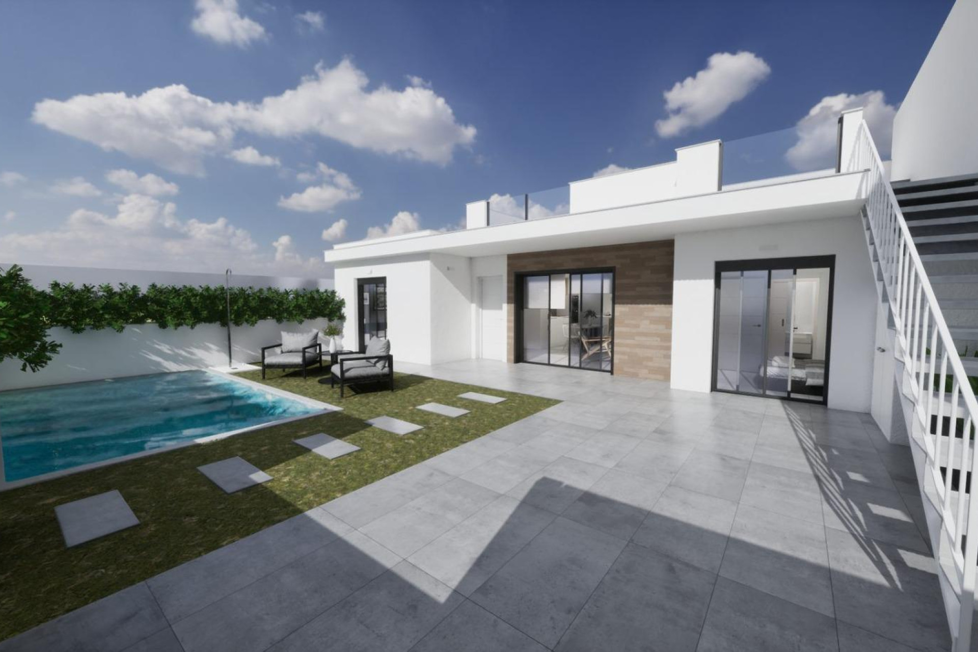 Новое здание - Quad House -
Torre Pacheco - pueblo