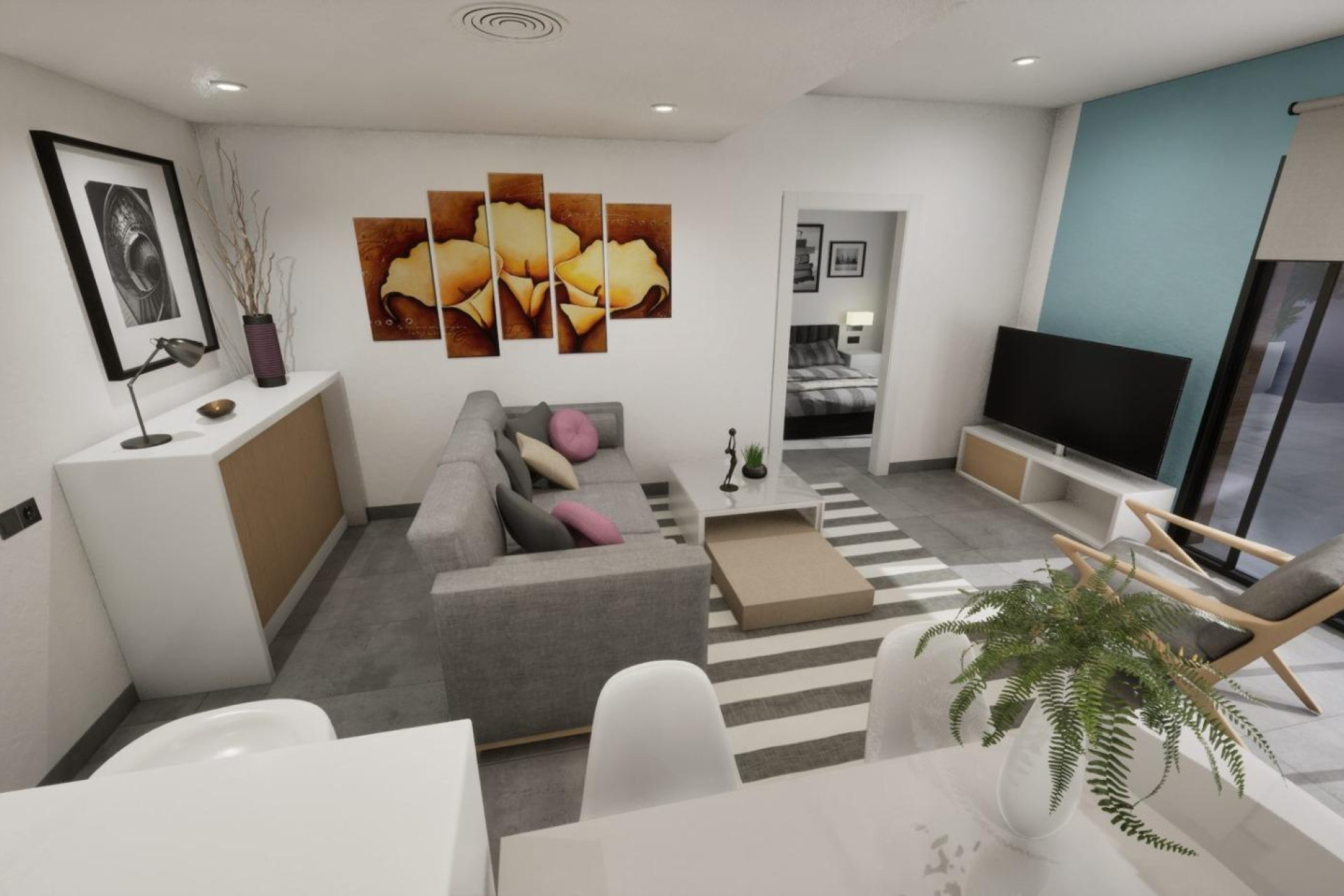 Новое здание - Quad House -
Torre Pacheco - pueblo