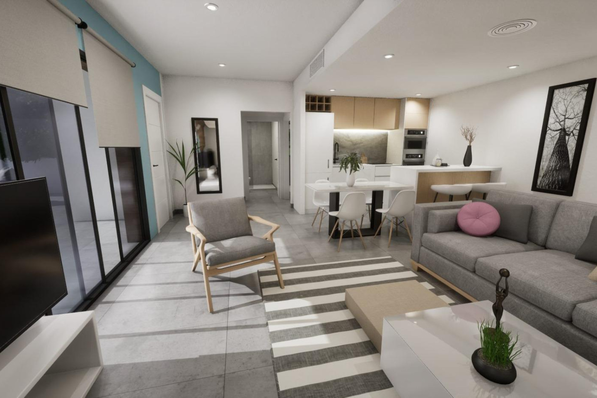 Новое здание - Quad House -
Torre Pacheco - pueblo