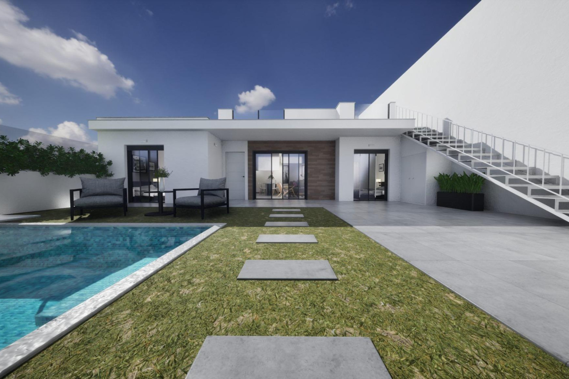 Новое здание - Quad House -
Torre Pacheco - pueblo