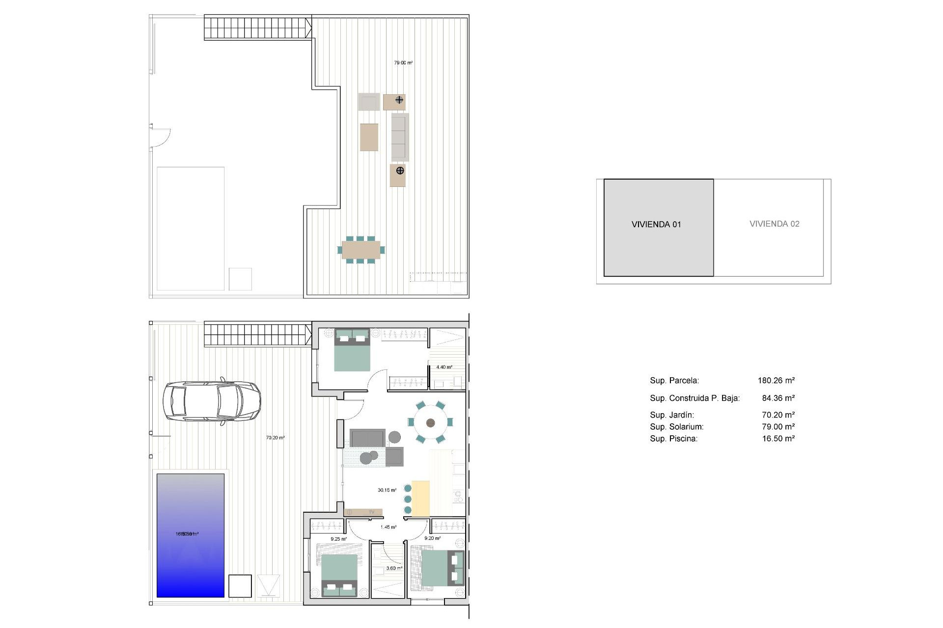 Новое здание - Quad House -
Torre Pacheco - pueblo