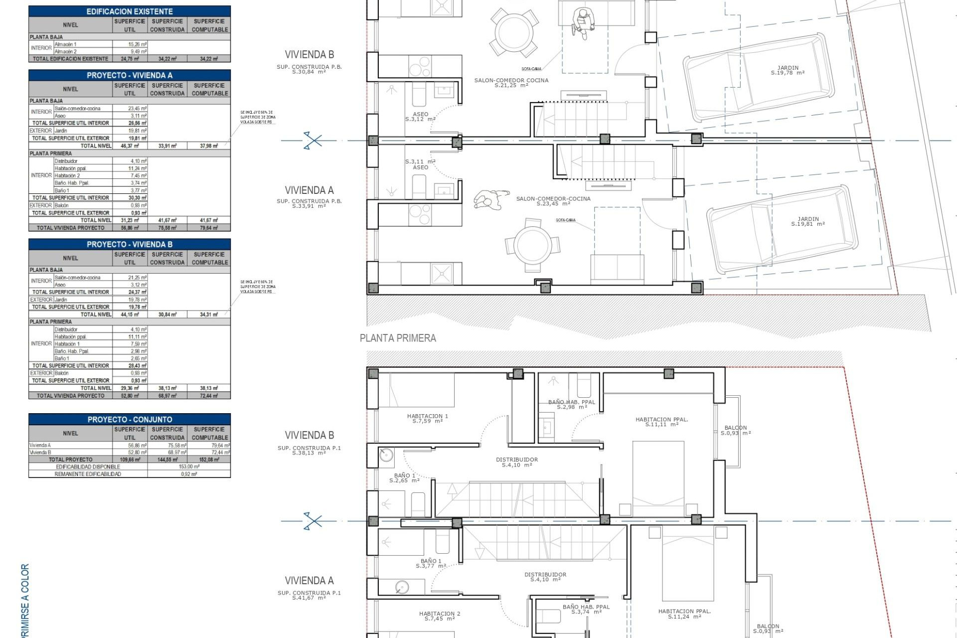 Новое здание - Town House -
Cartagena - La Azohía