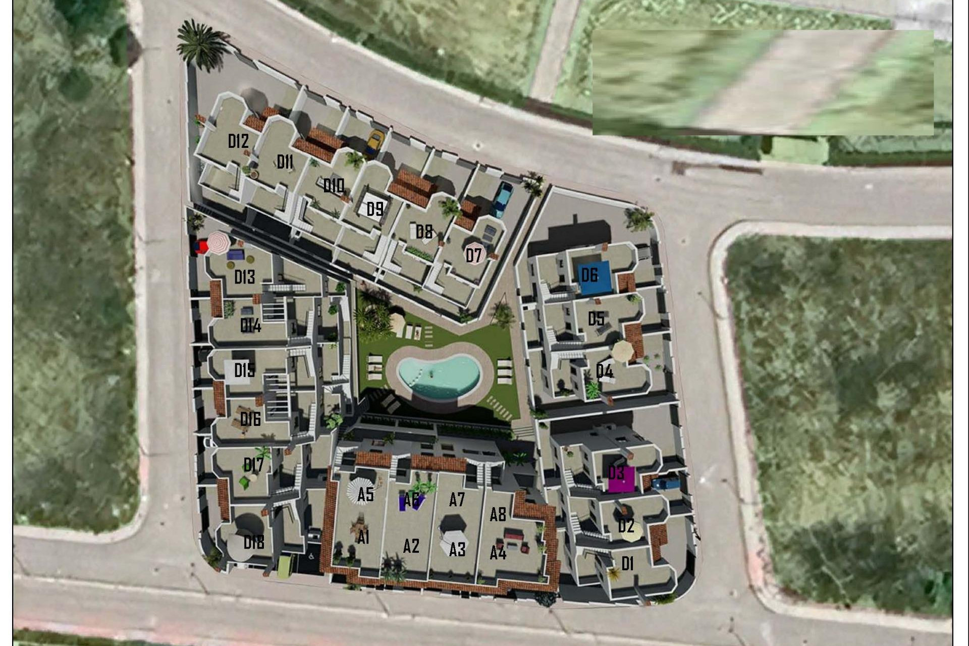 Новое здание - Town House -
Cox - San Fernando