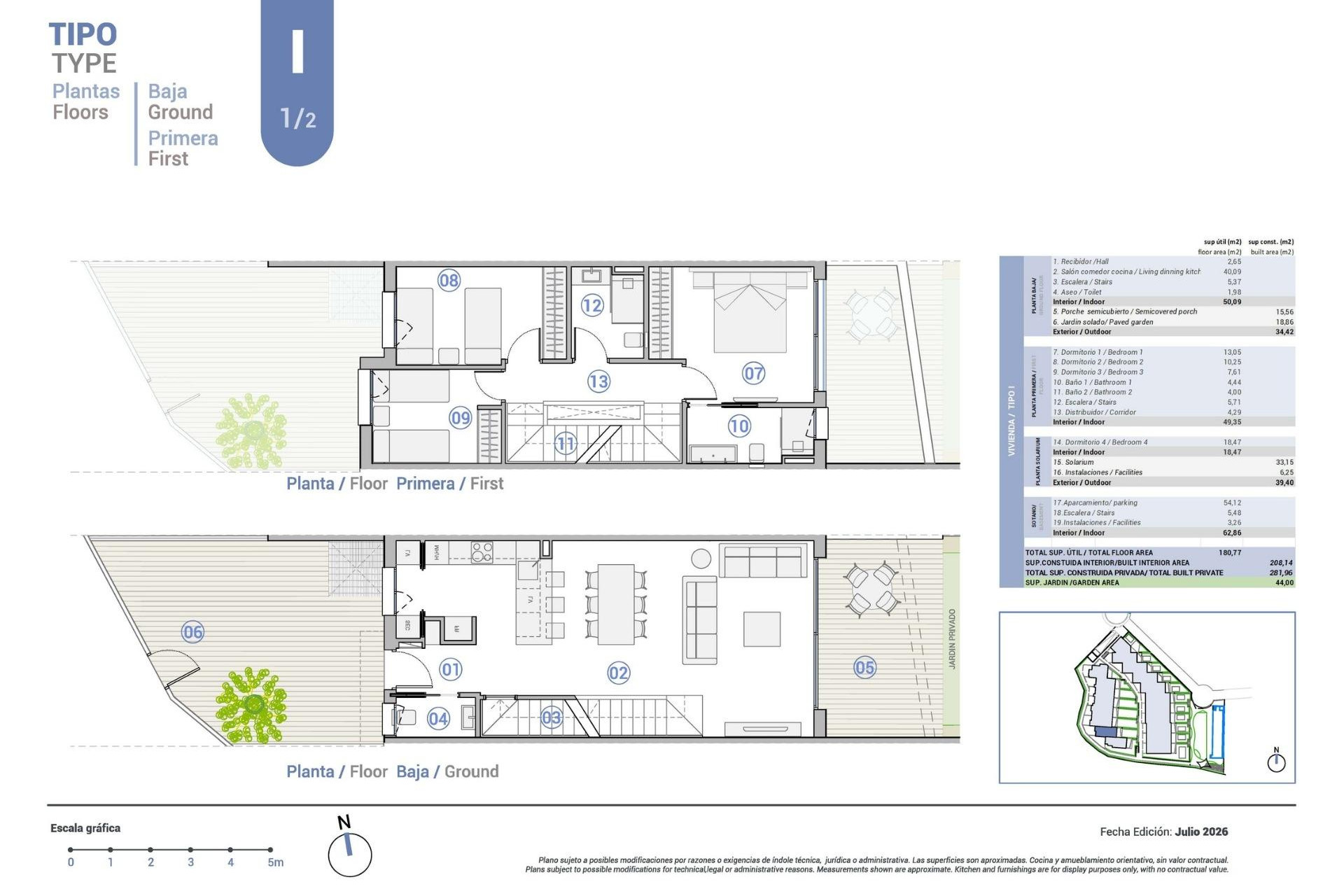 Новое здание - Town House -
El Campello - Platja de L´Amerador