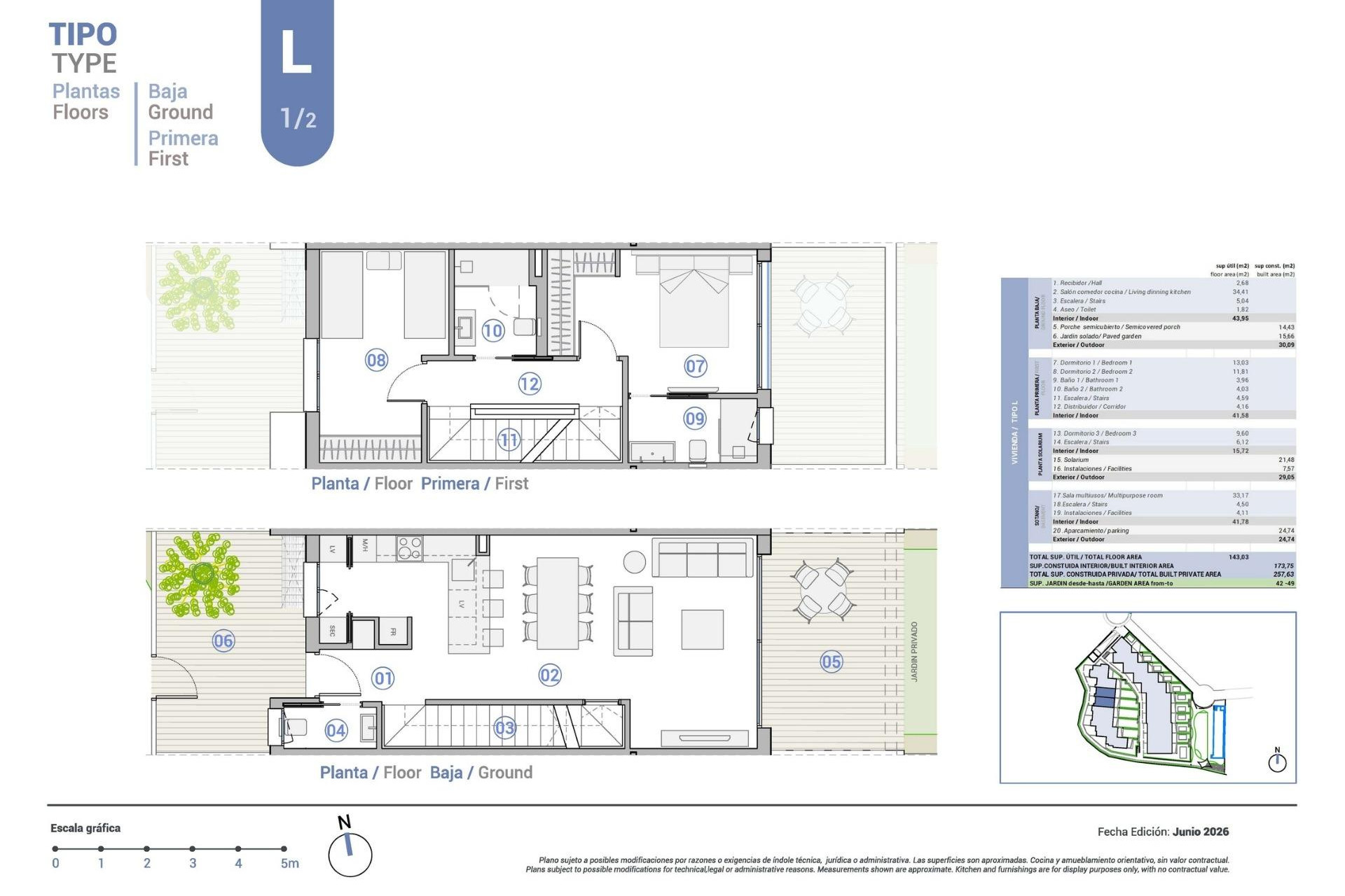 Новое здание - Town House -
El Campello - Platja de L´Amerador