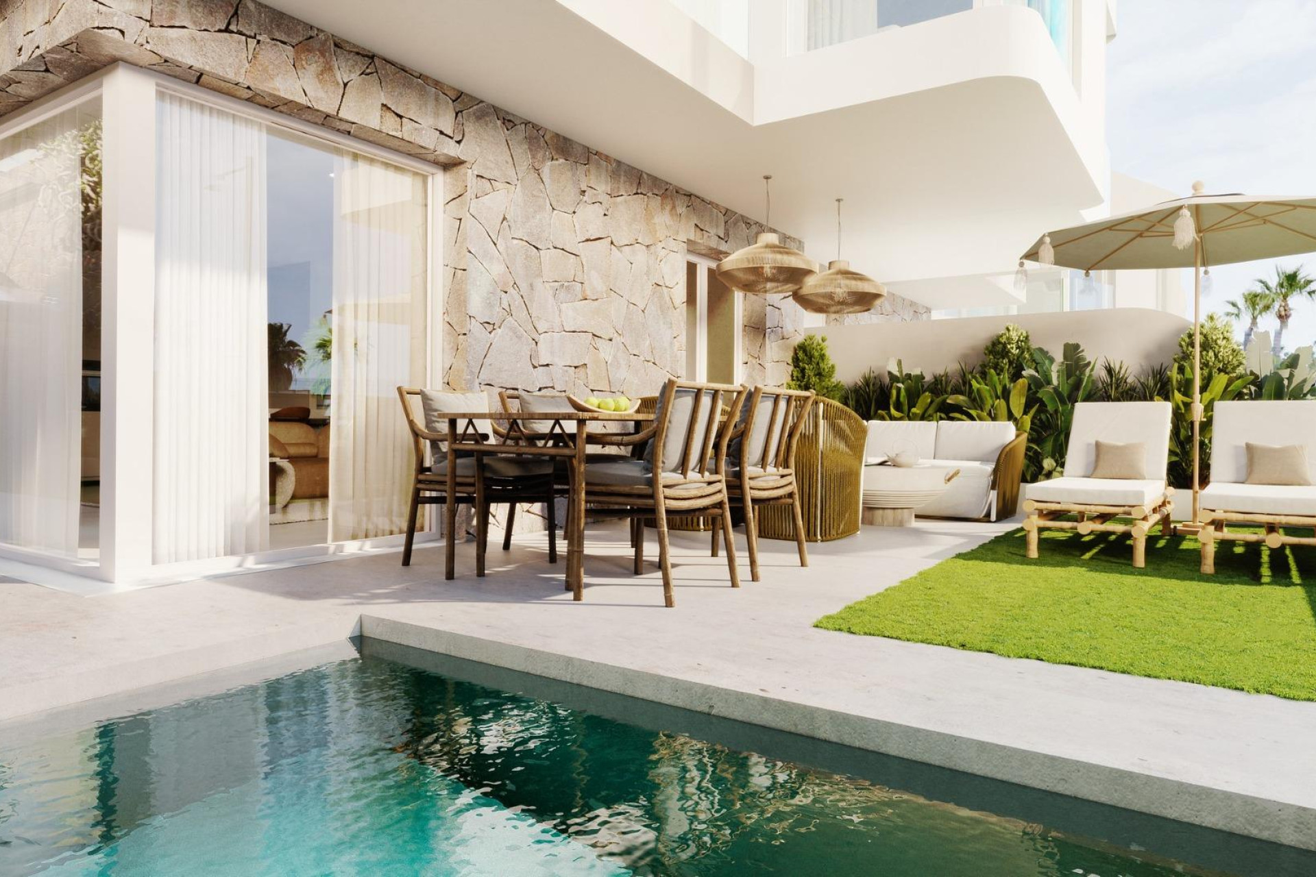 Новое здание - Town House -
Mojacar - Playa de la Mena