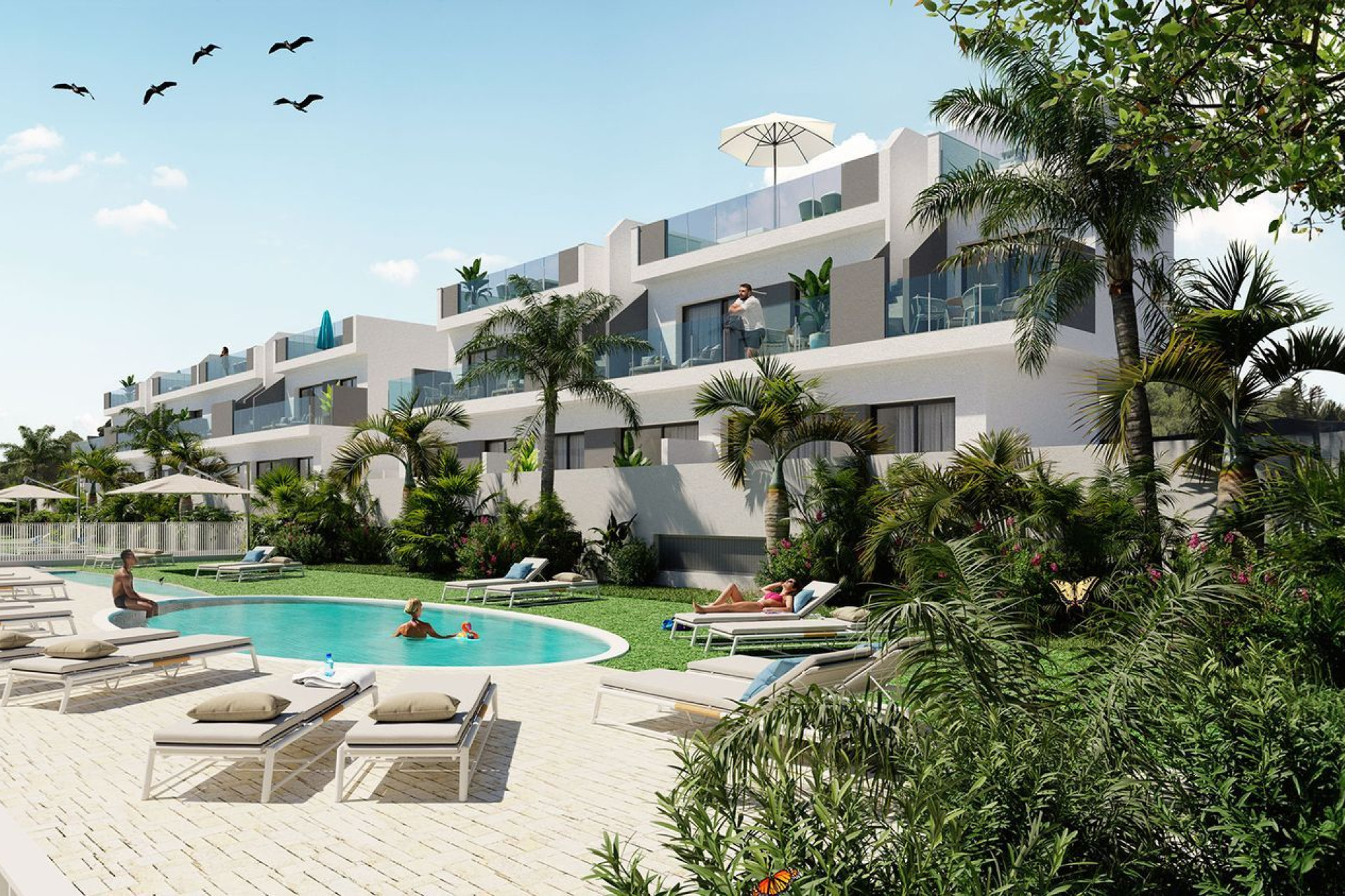 Новое здание - Townhouses -
Torrevieja