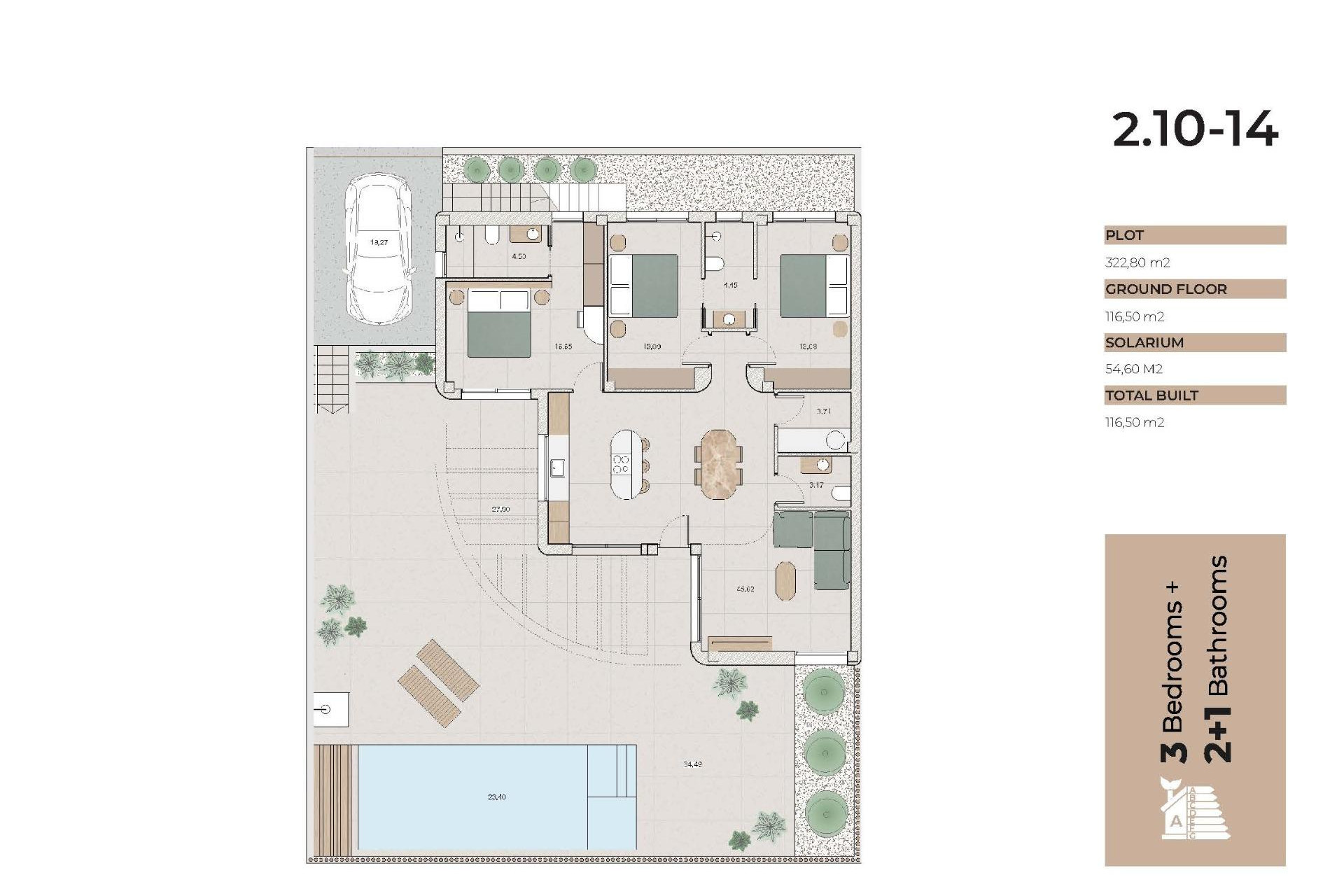 Новое здание - Villa -
Algorfa - La Finca Golf