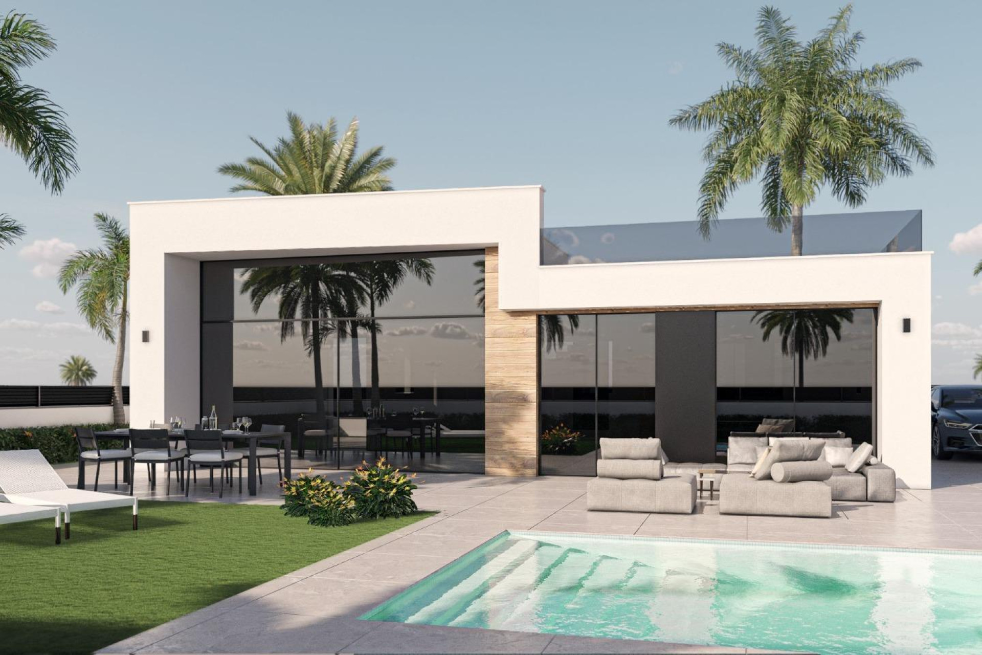 Новое здание - Villa -
Alhama De Murcia - Condado De Alhama