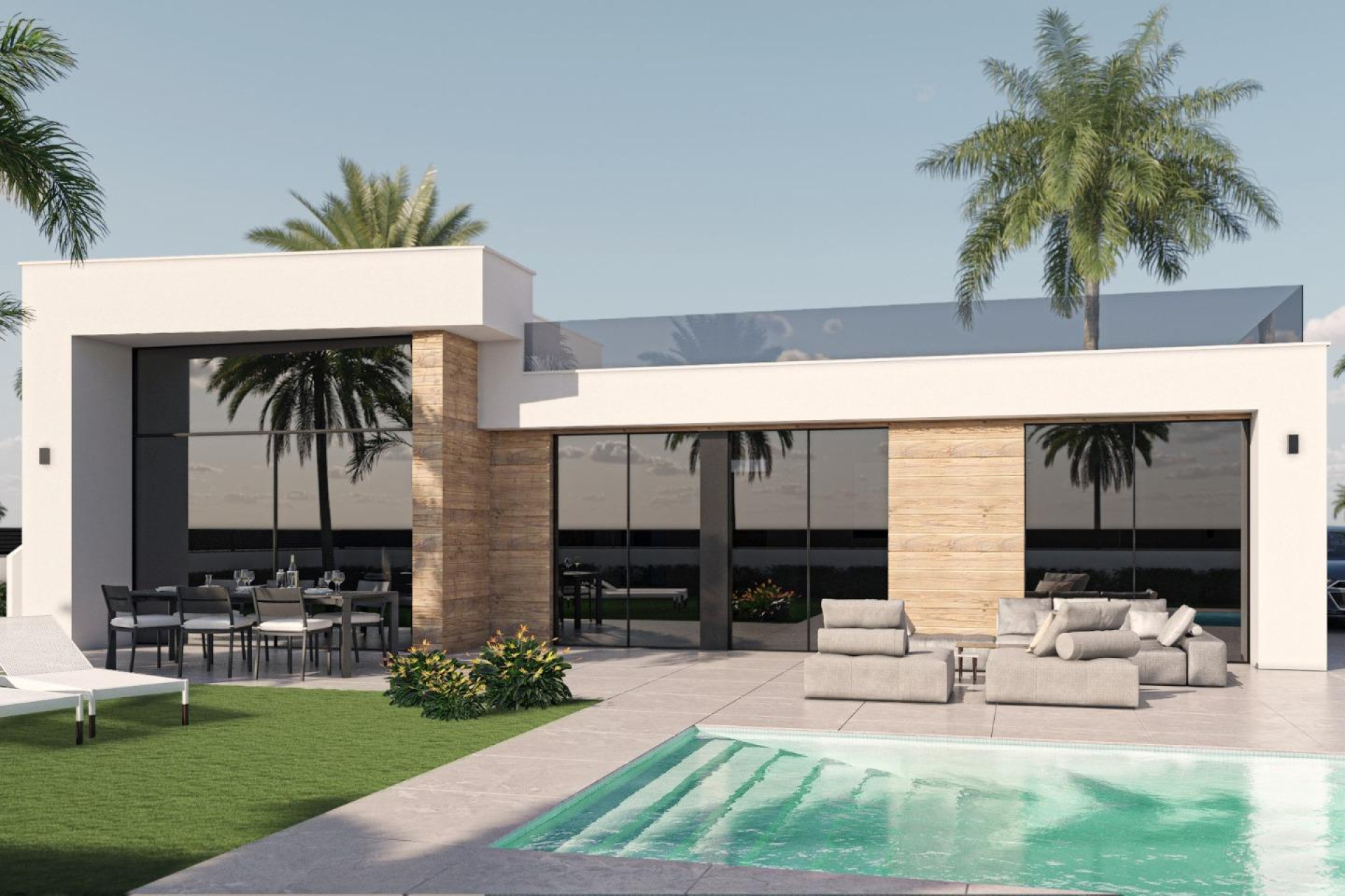 Новое здание - Villa -
Alhama De Murcia - Condado De Alhama