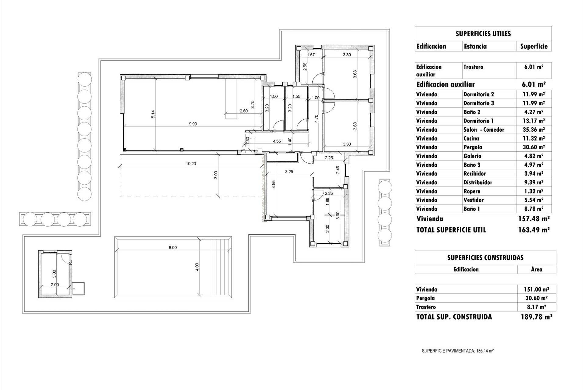 Новое здание - Villa -
Aspe - Poligono 19