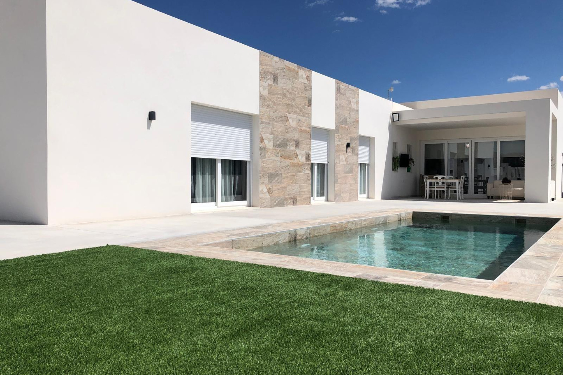 Новое здание - Villa -
Aspe - urbanizaciones