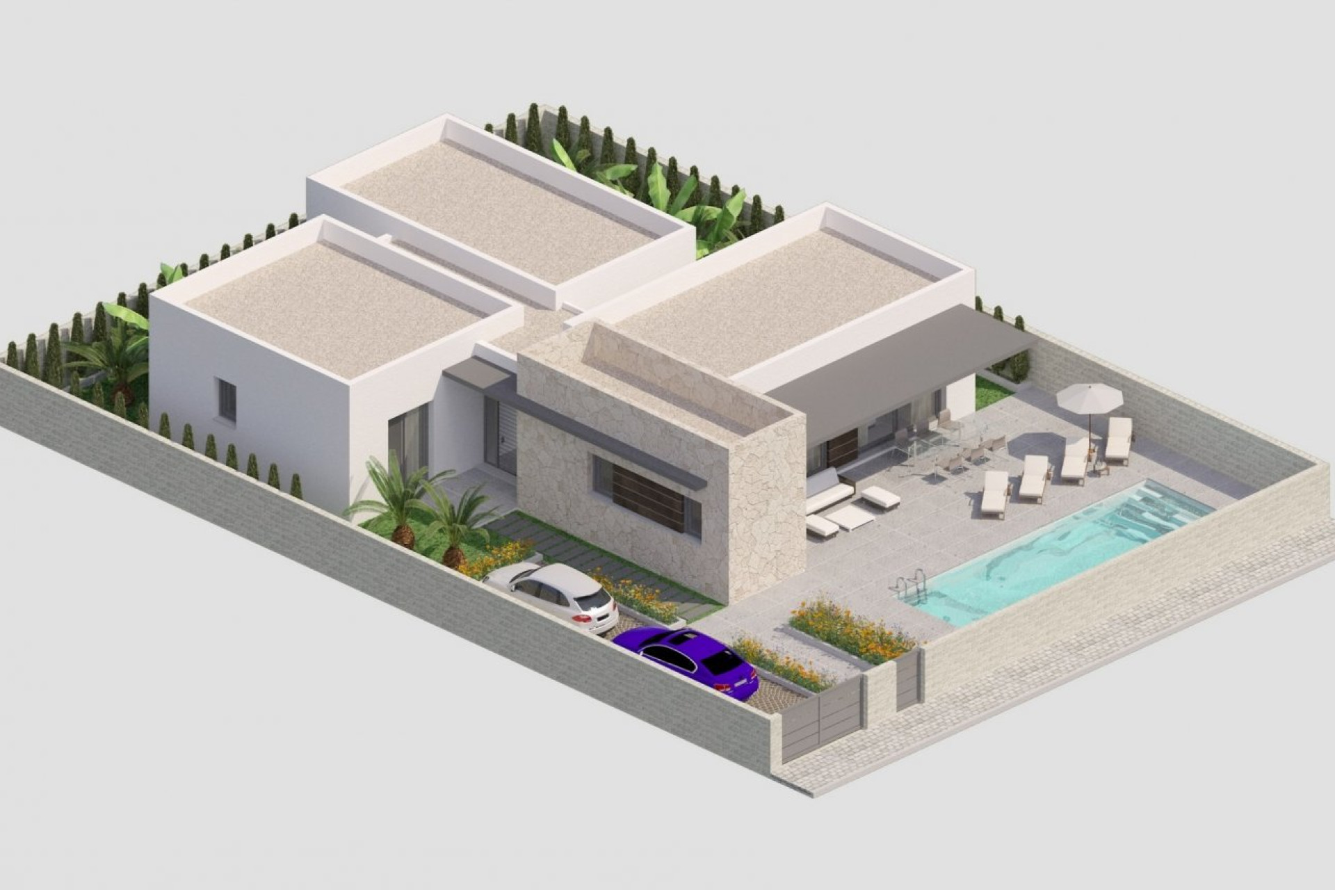 Новое здание - Villa -
Benijofar - Polideportivo