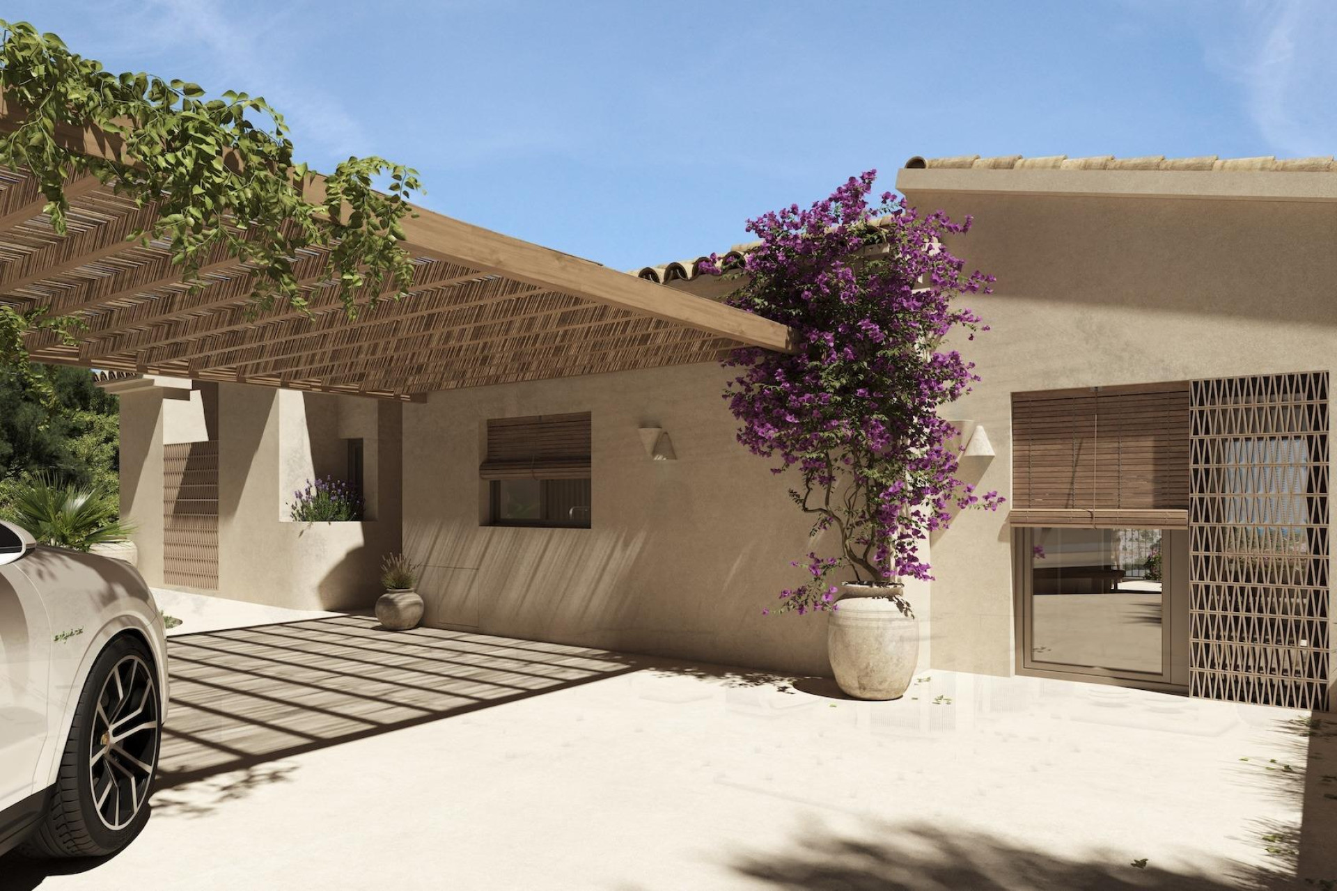 Новое здание - Villa -
Benissa - La Fustera