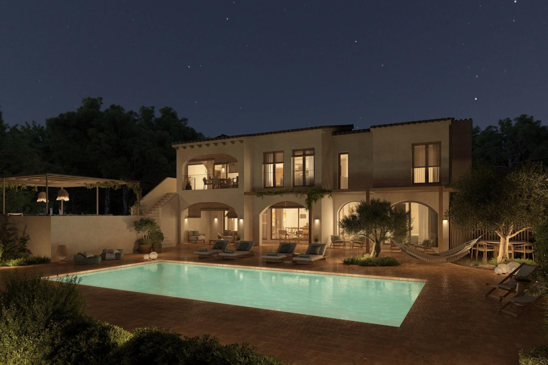 Новое здание - Villa -
Benissa - La Fustera
